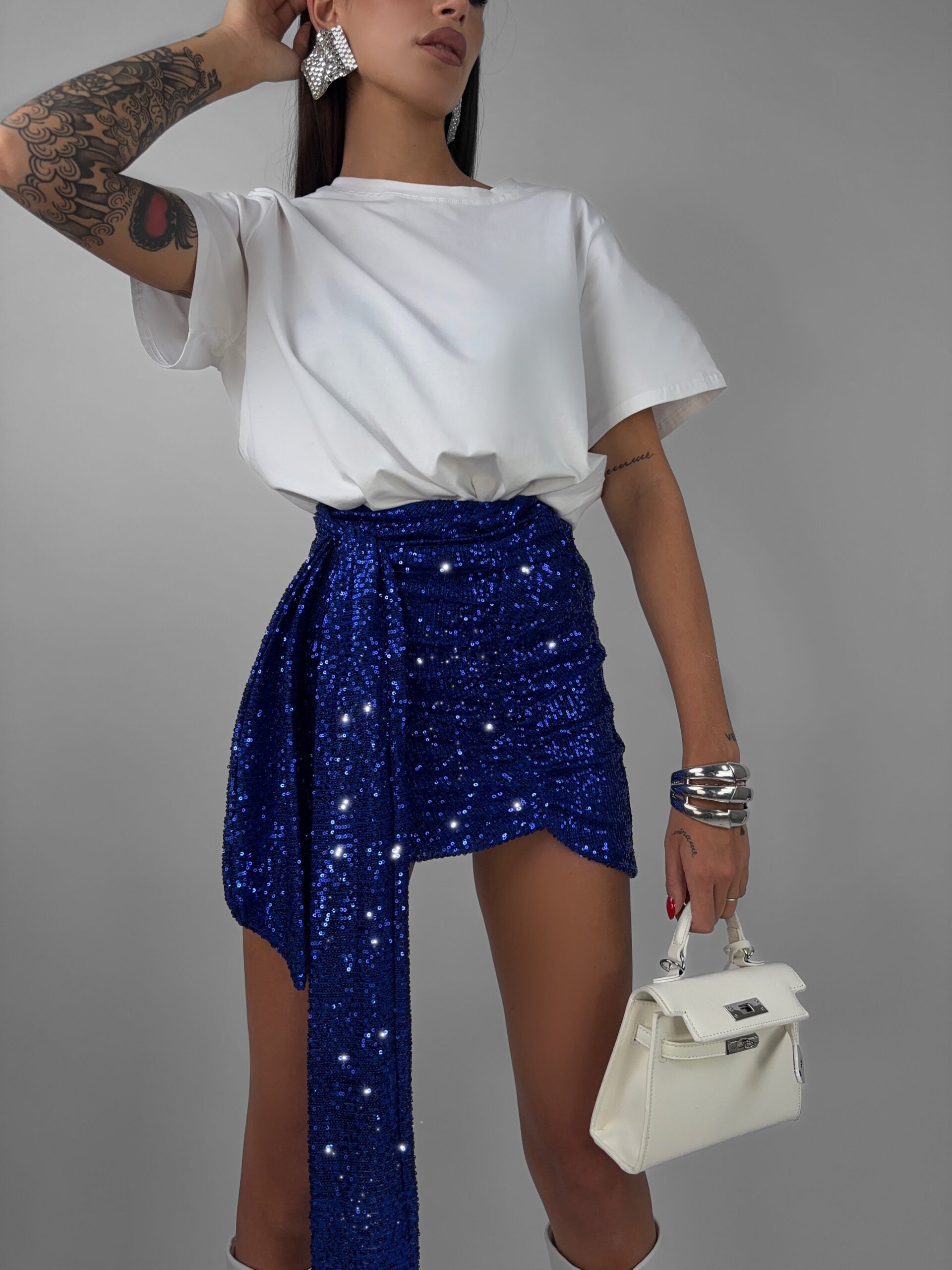 Gonna Sequin Brillant