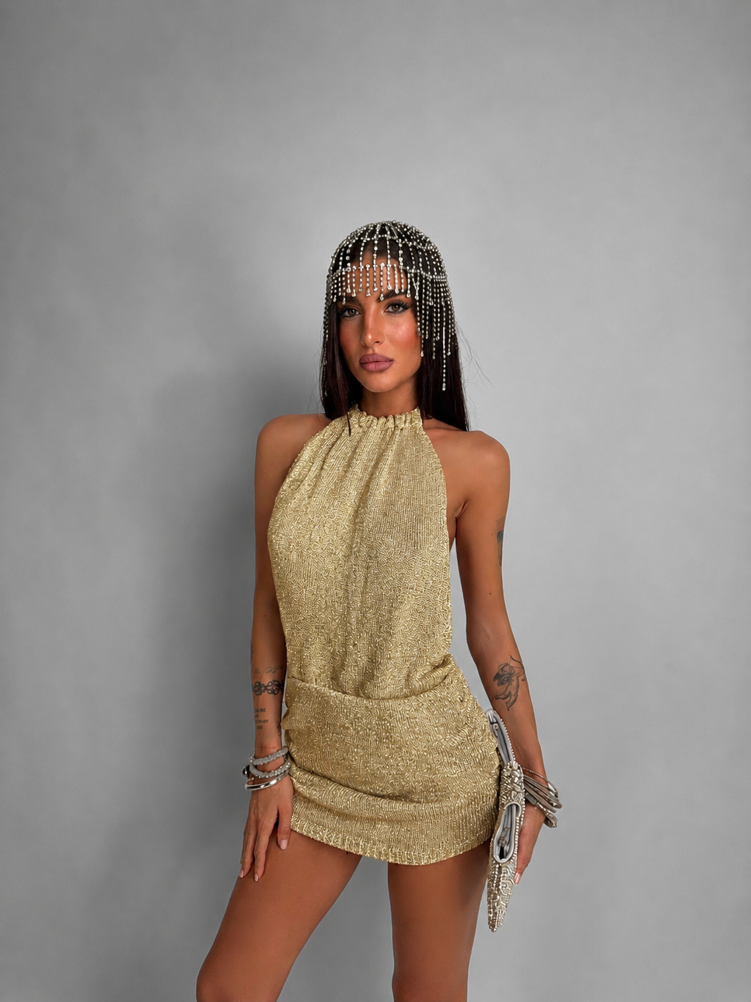Abito Shimmer Icon-Gold
