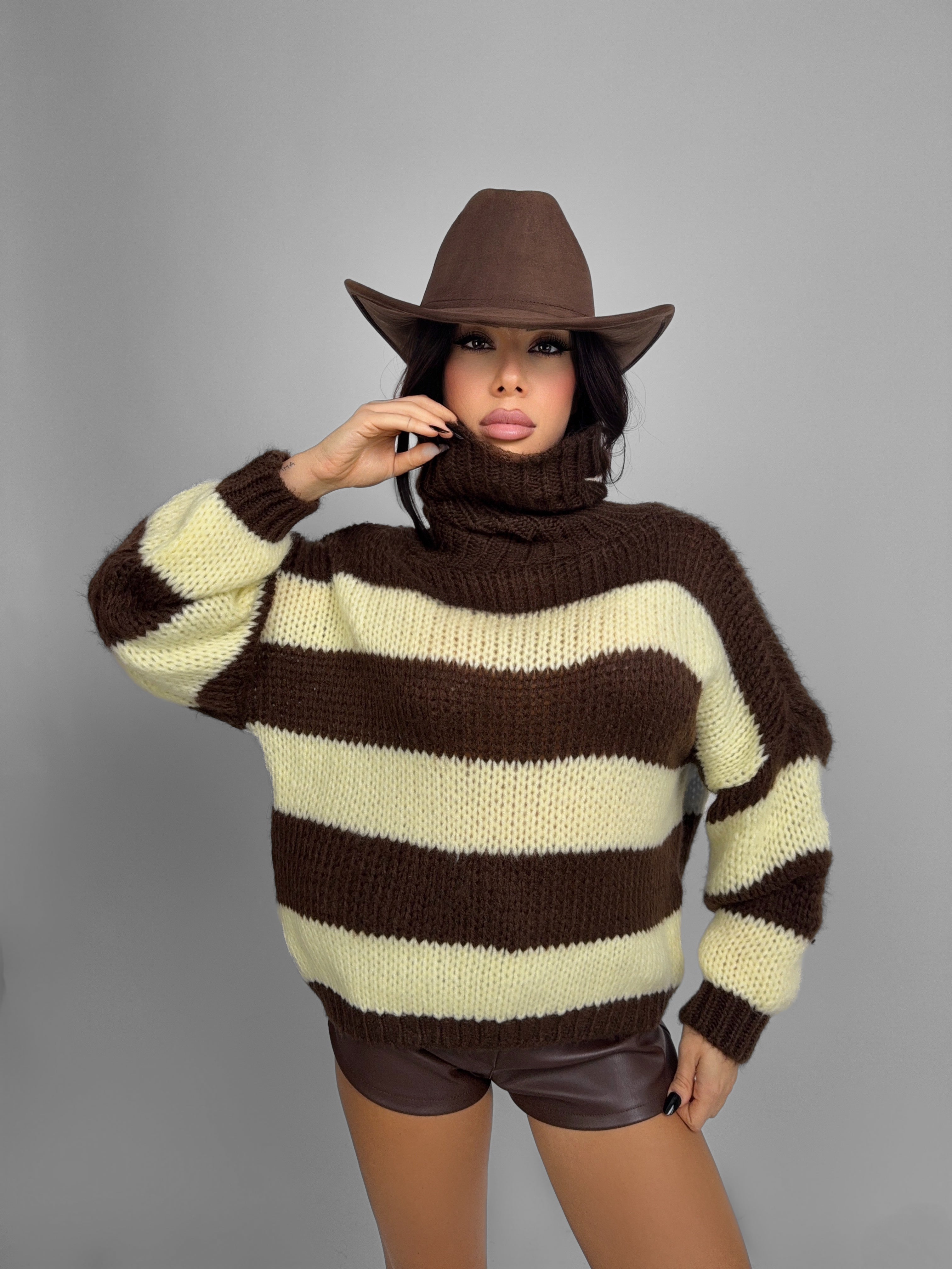 Maxi Maglione Ruler - Yellow