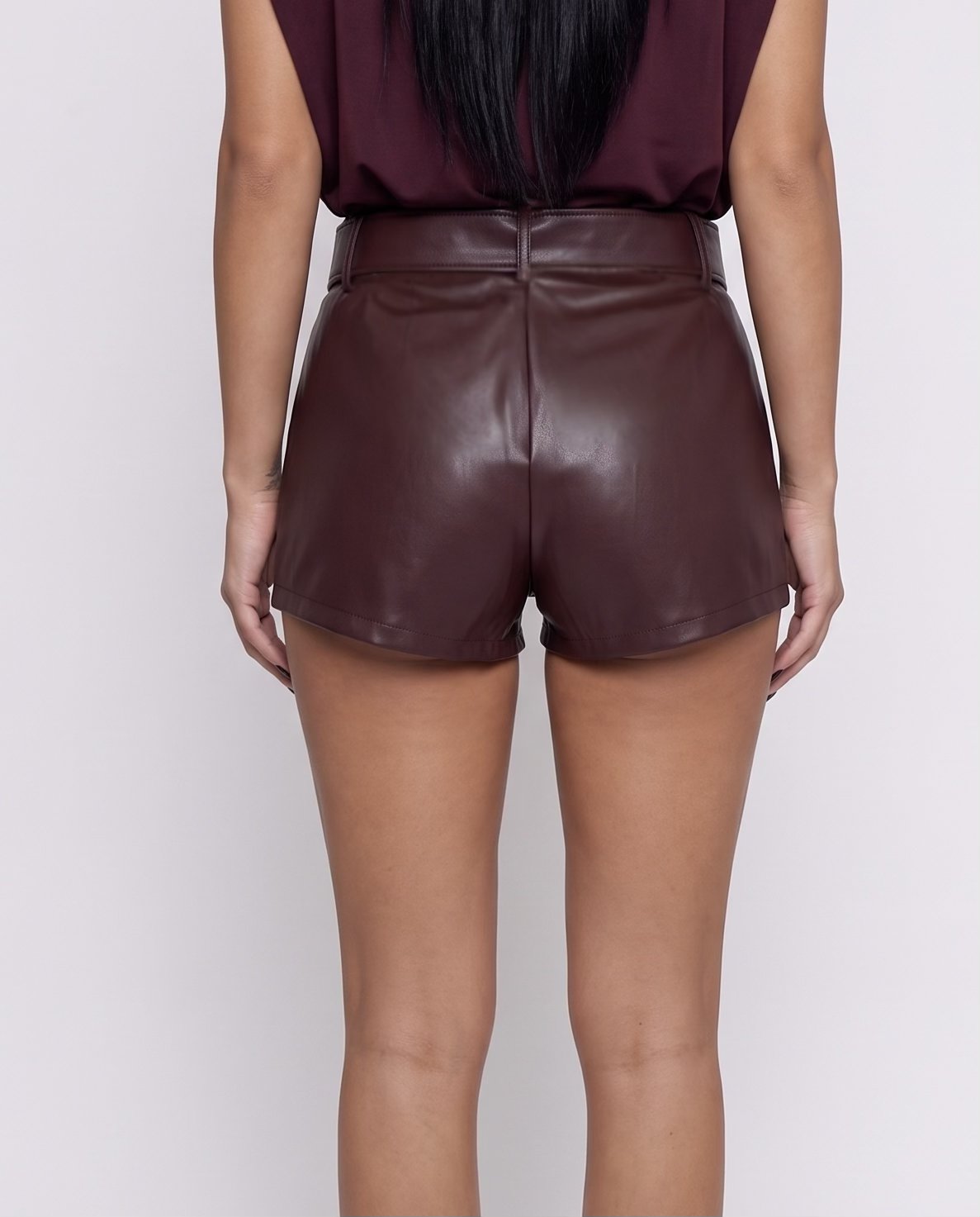 Shorts Disco Fever-Cherry Red
