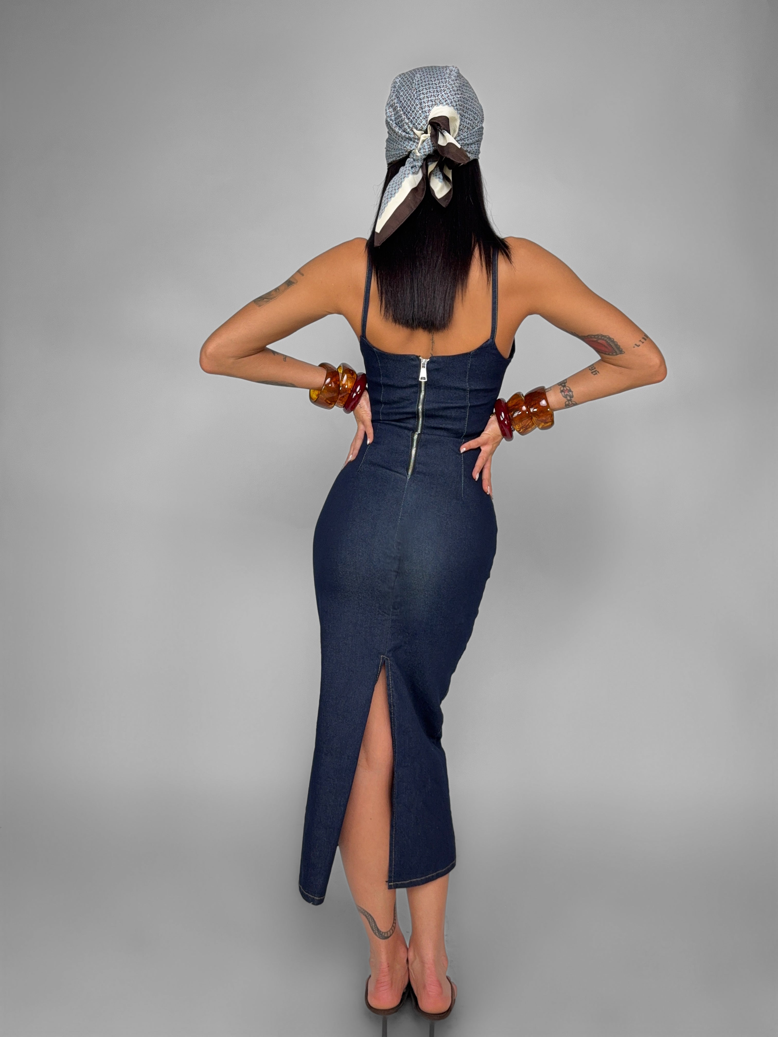 Midnight Navy Dress