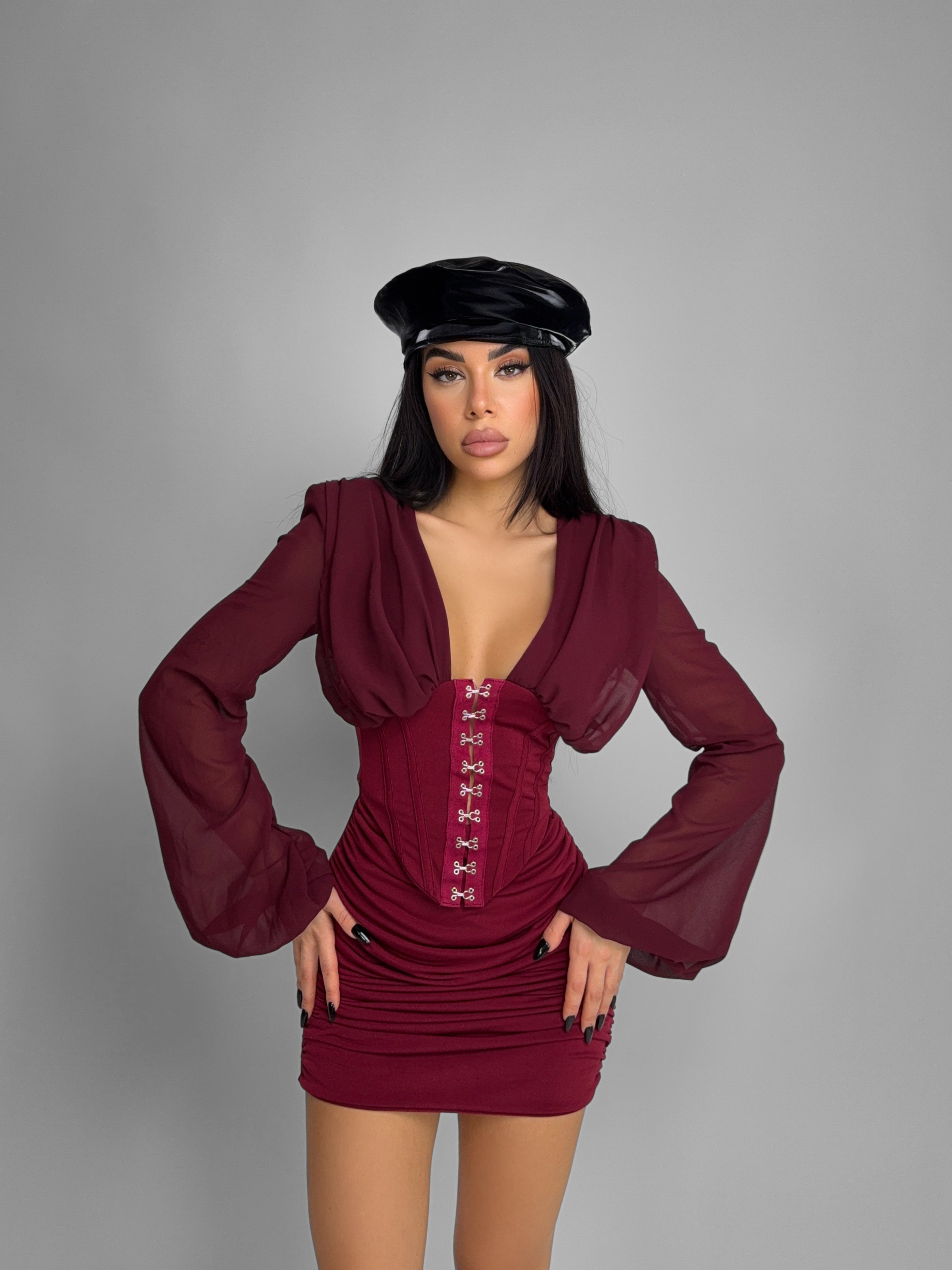 Abito Royal - Cherry Red