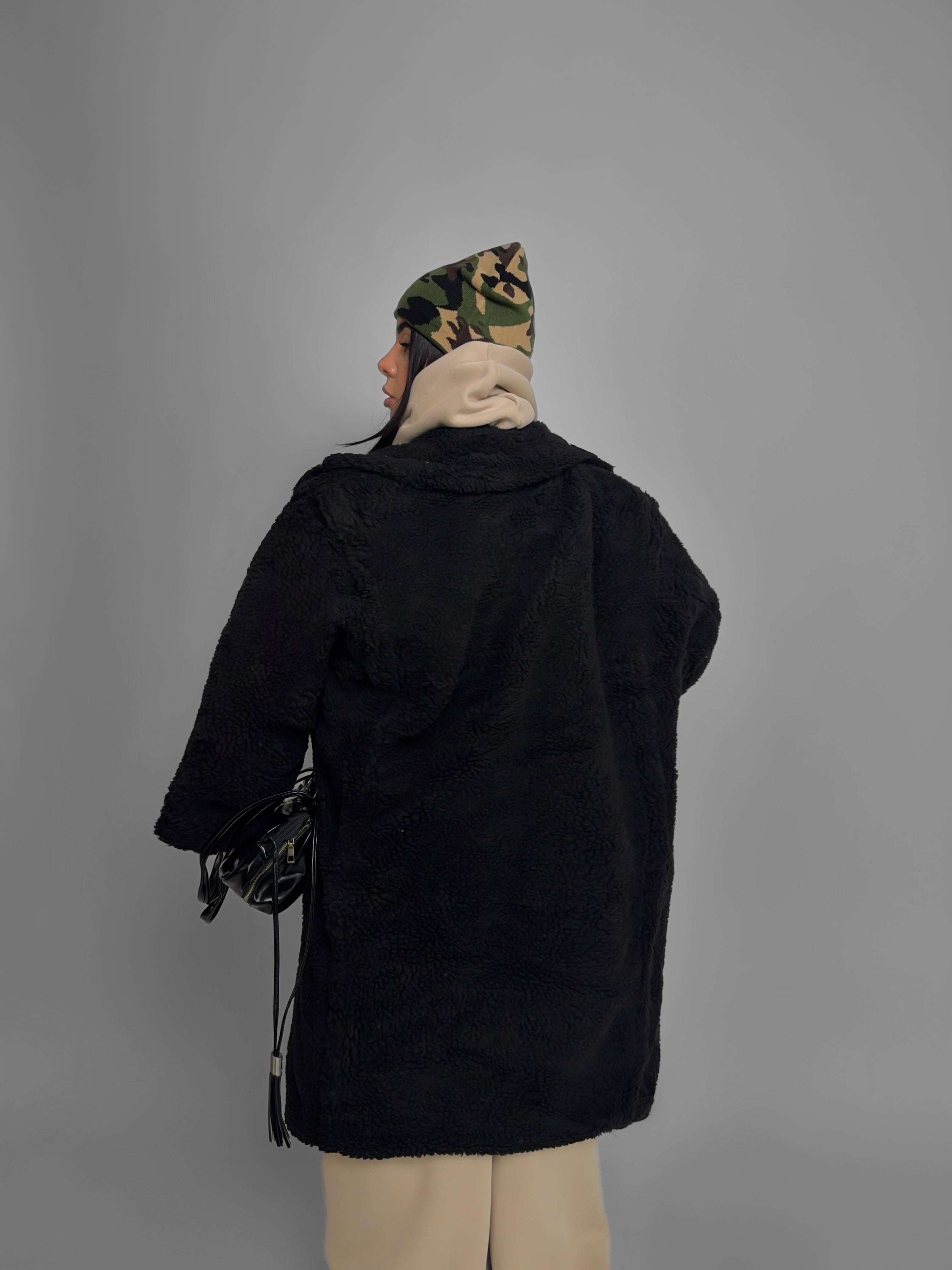 Pelliccia Teddy Bear-Black