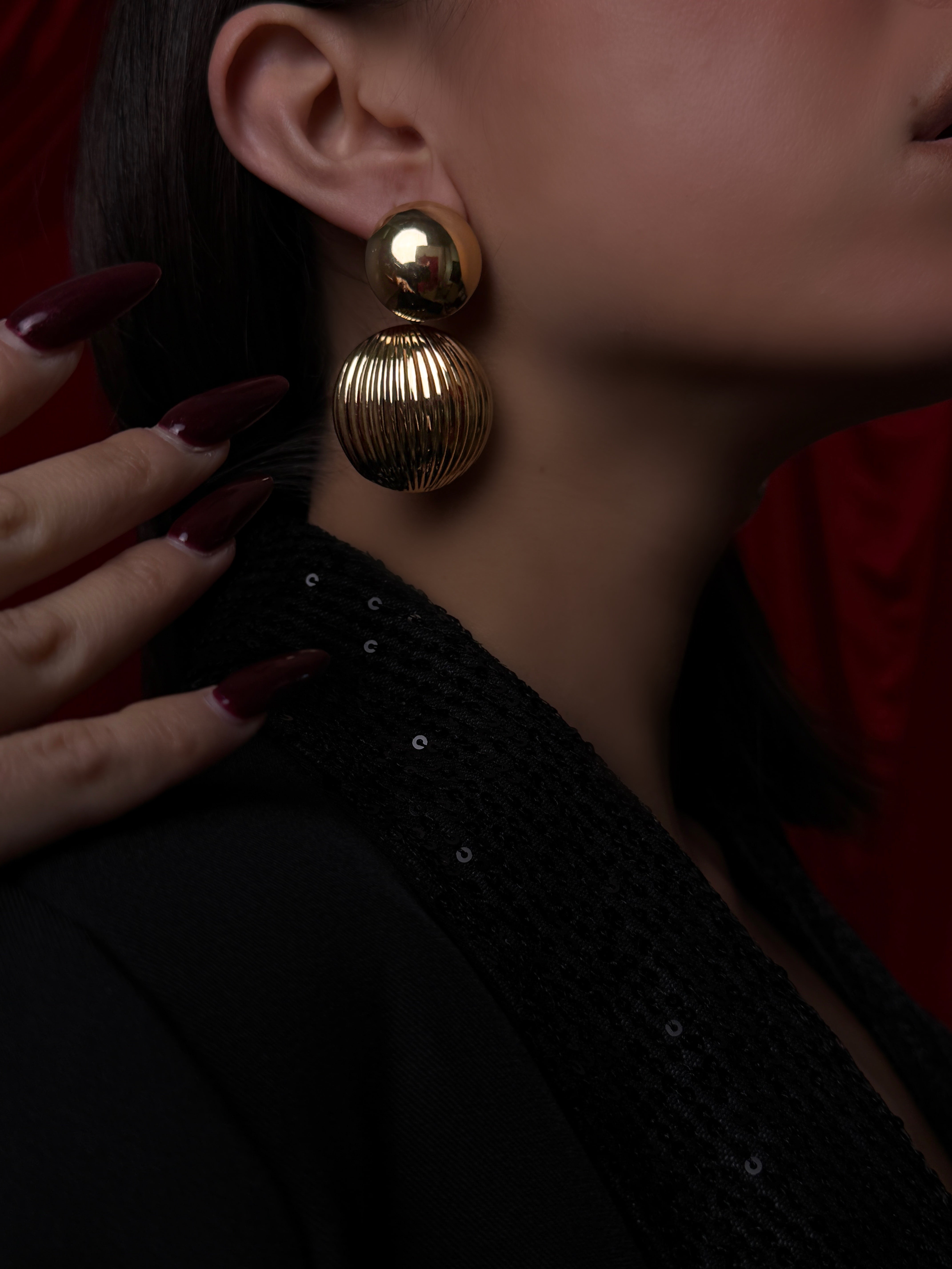 Orecchini Double Balls