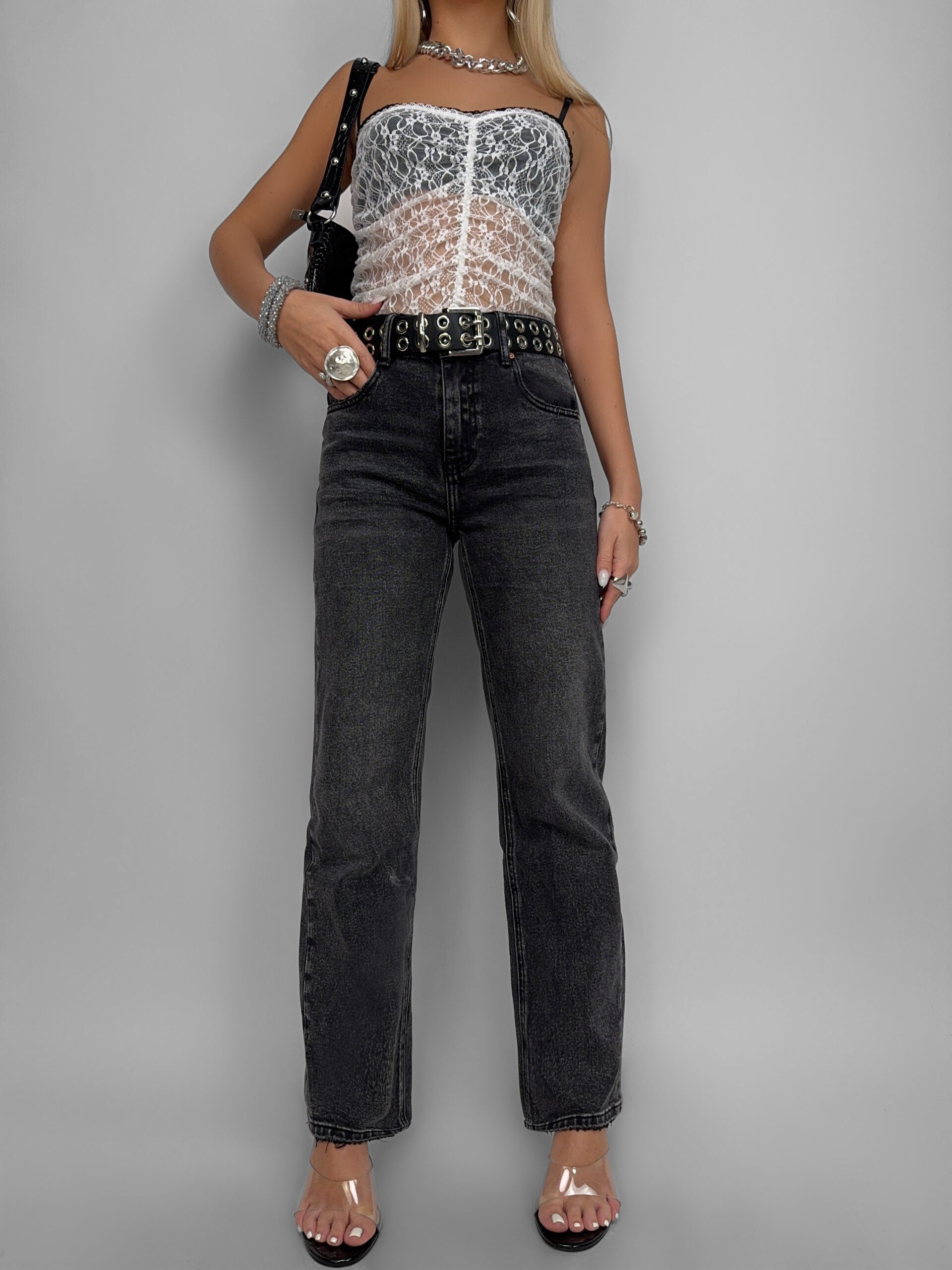 Jeans Grey Skinny