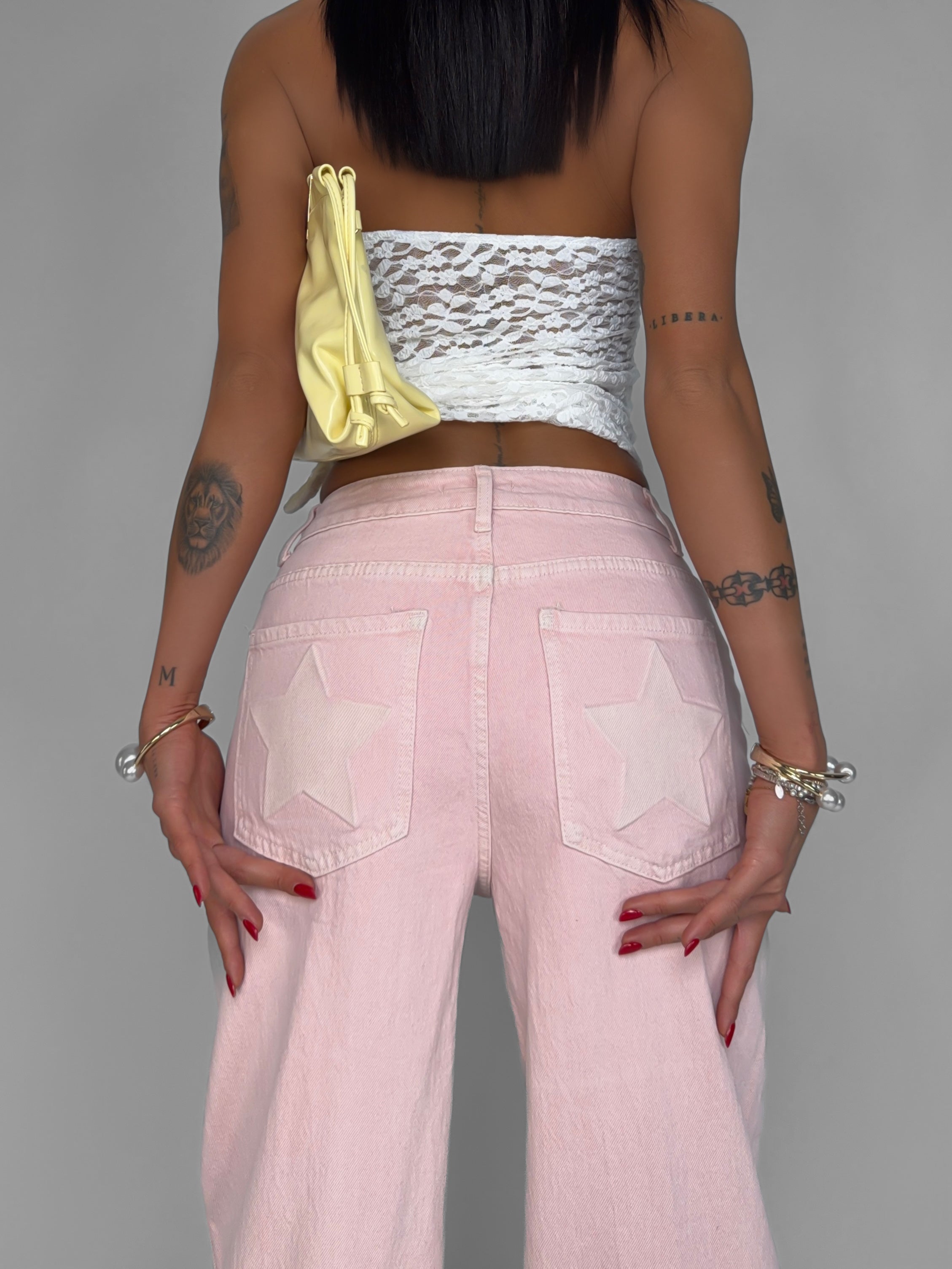 Jeans Pink Star