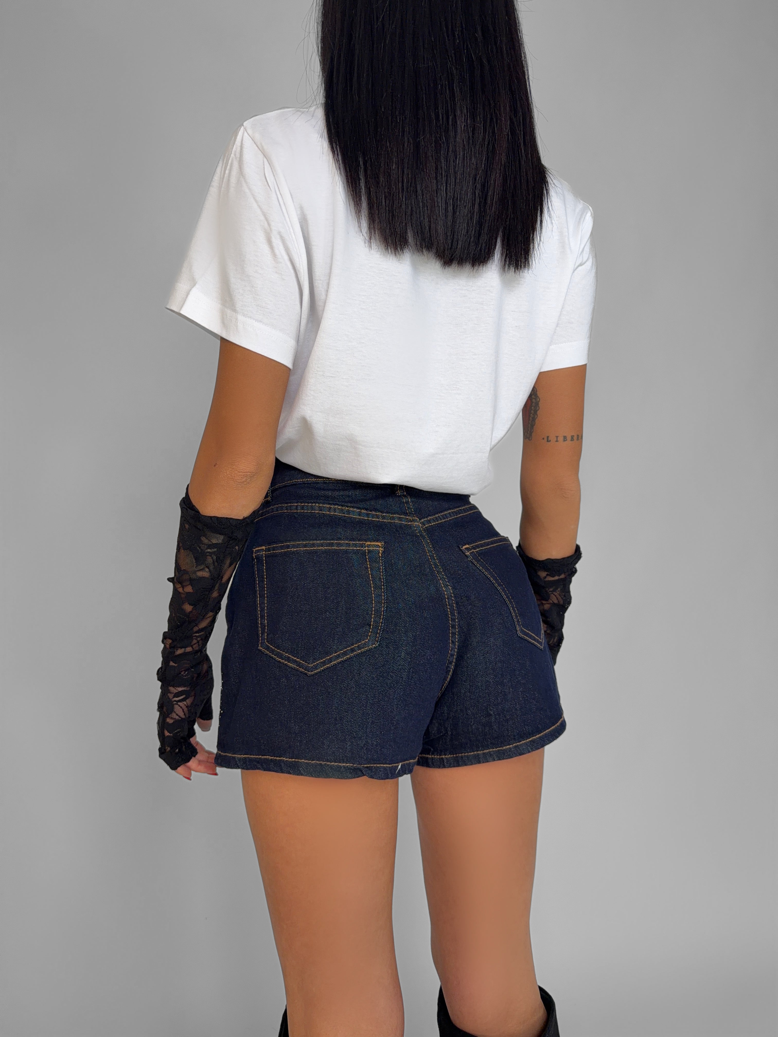 Pantagonna Shiny-Blu Denim
