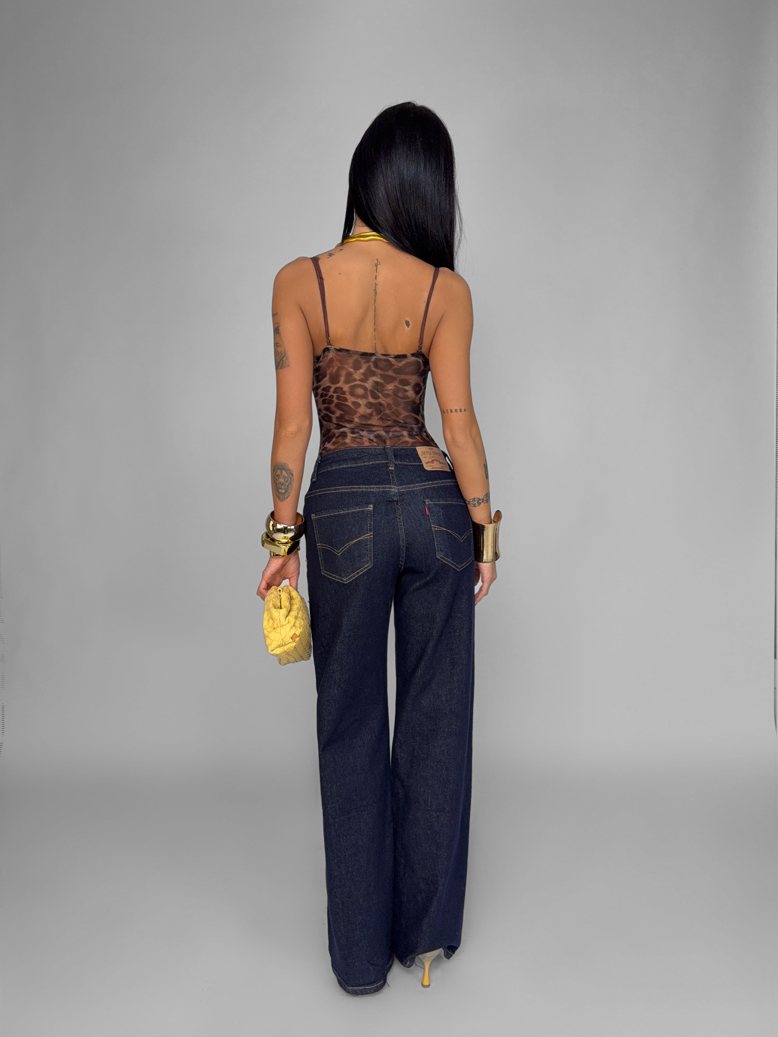 Body Leopard Mesh