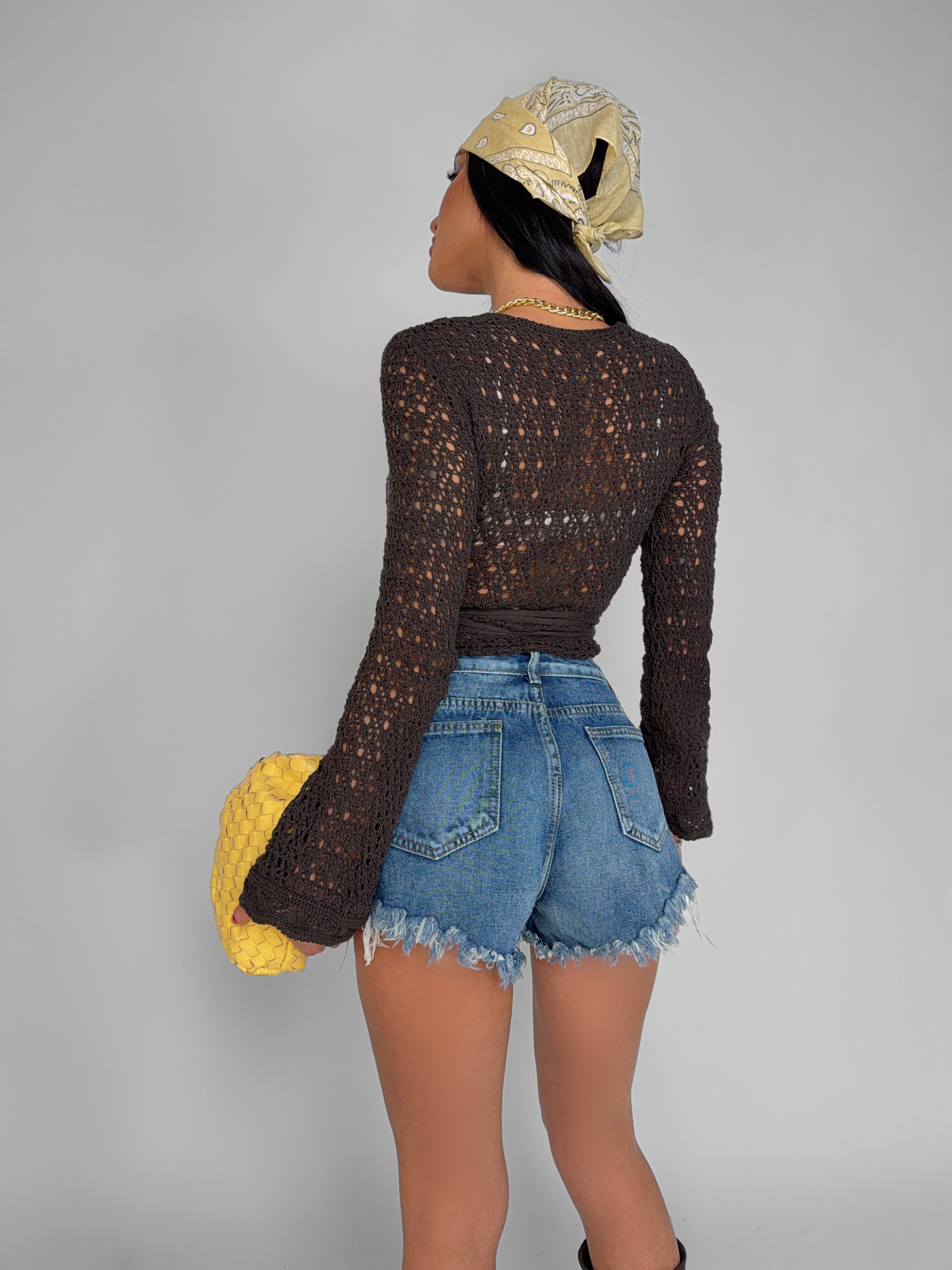 Top Lacy-Brown