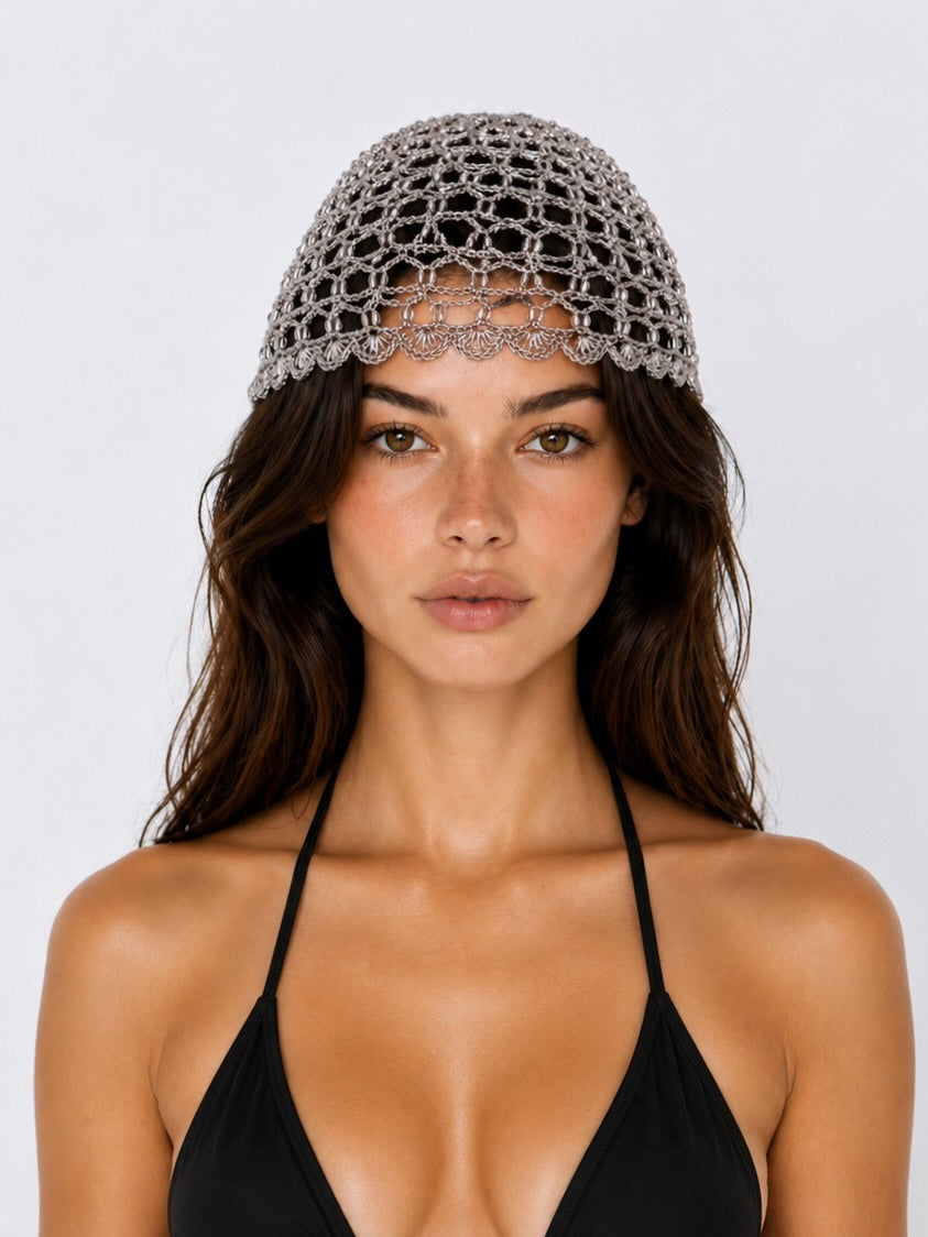 Cappello Crochet Spark-Beige
