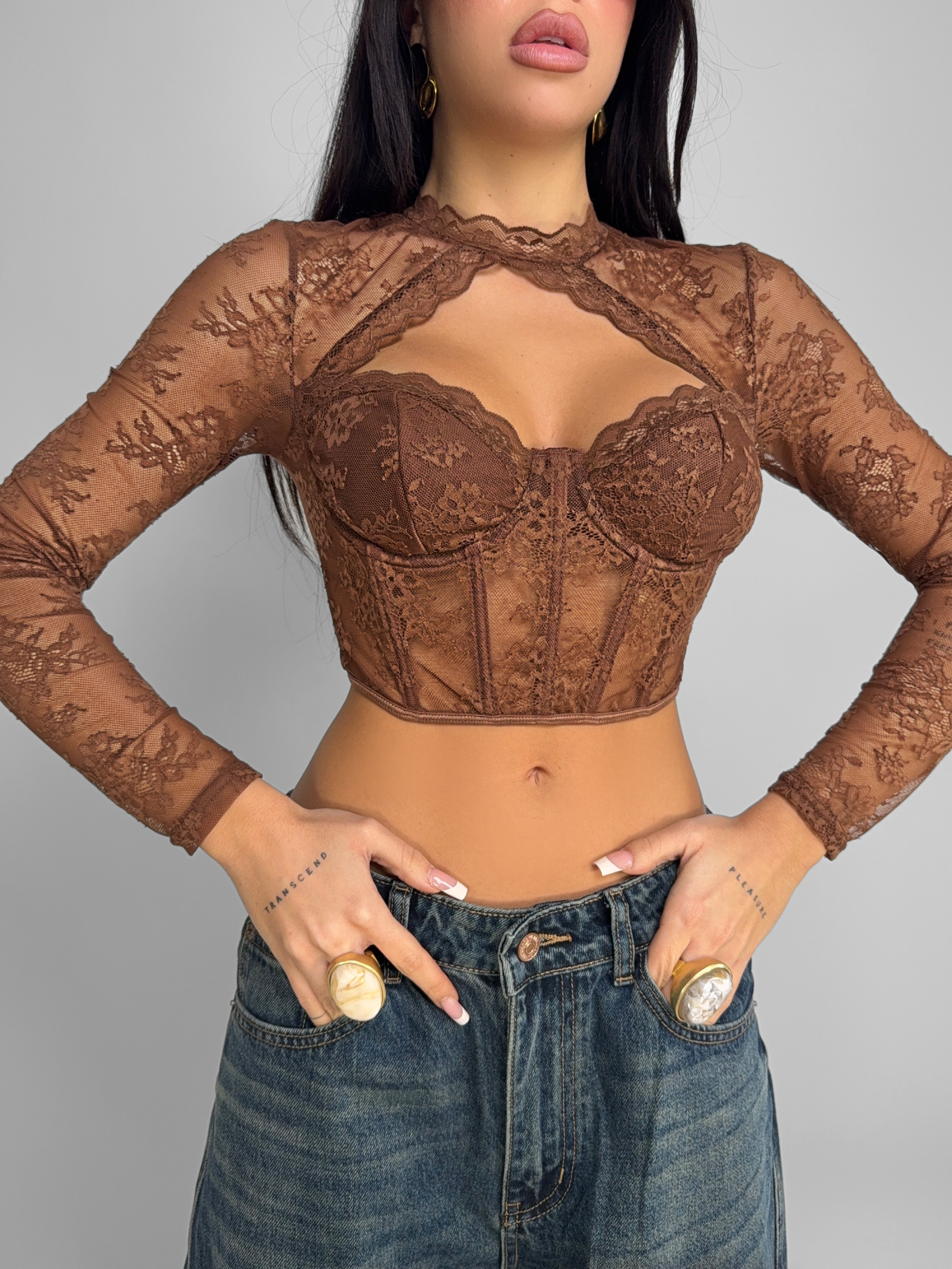 Maglia Modern Muse-Brown