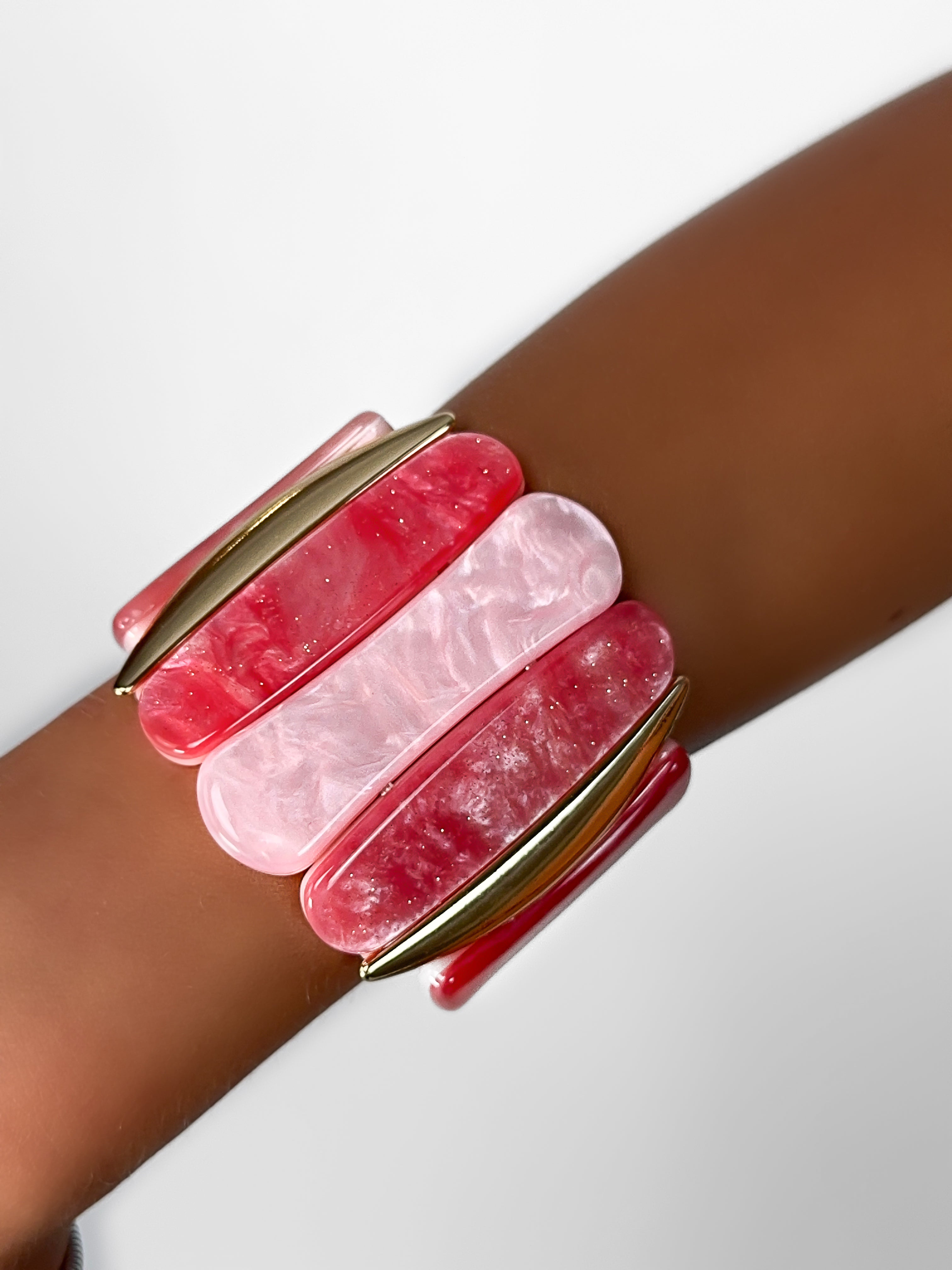 Bracciale Wave Reflections - Pink