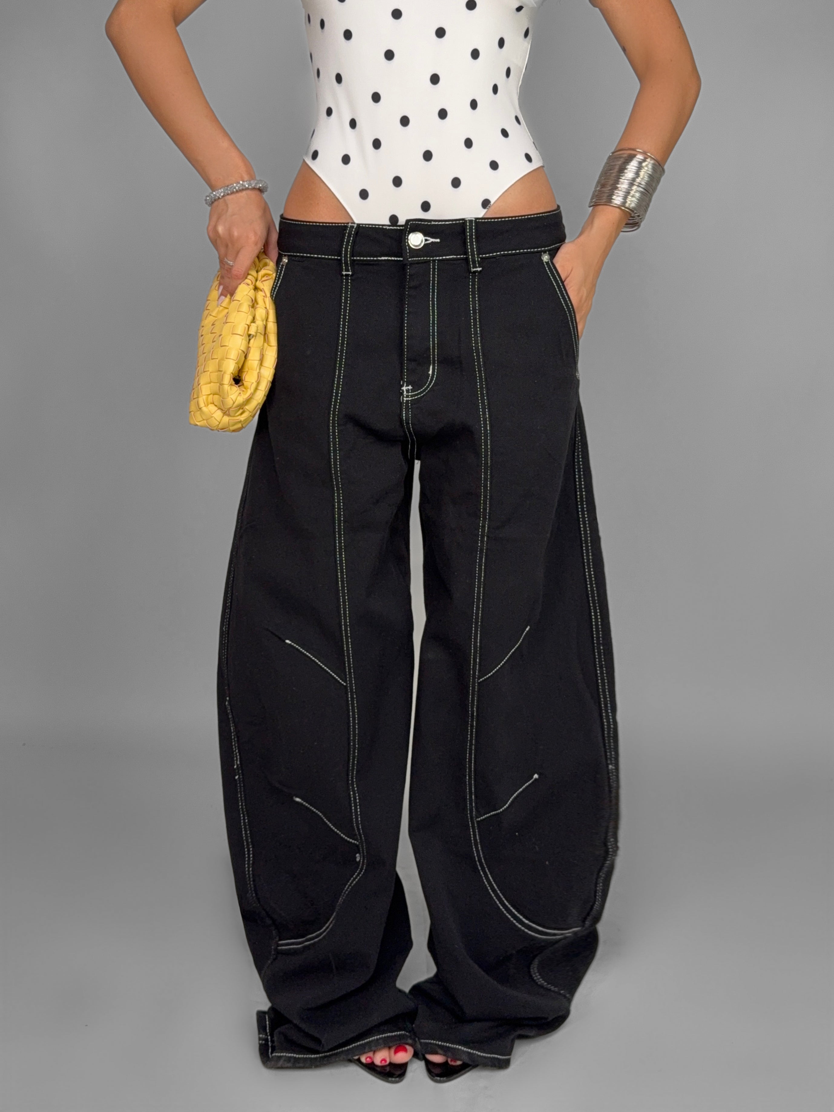 Jeans Contrast Denim