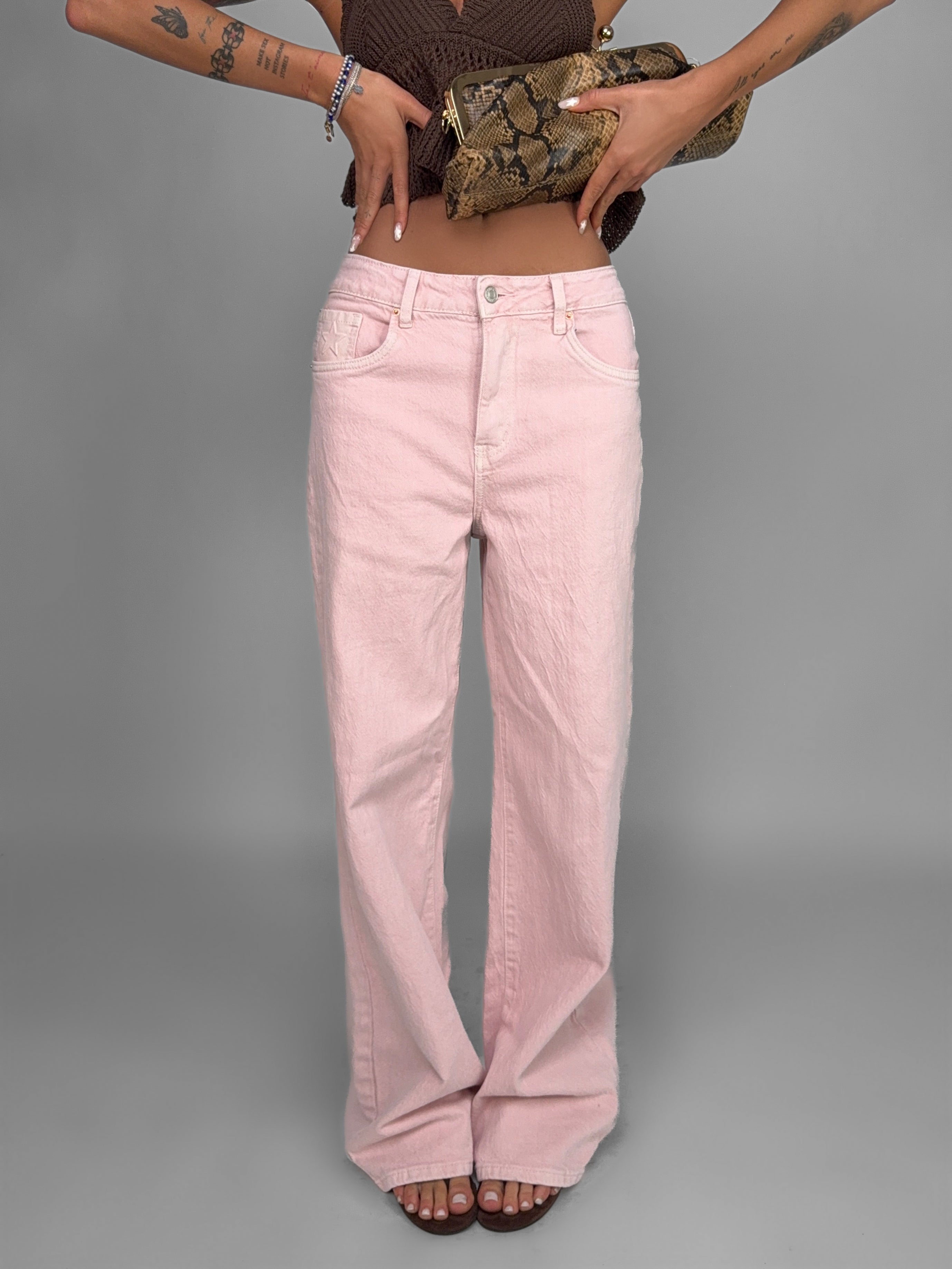 Jeans Pink Star