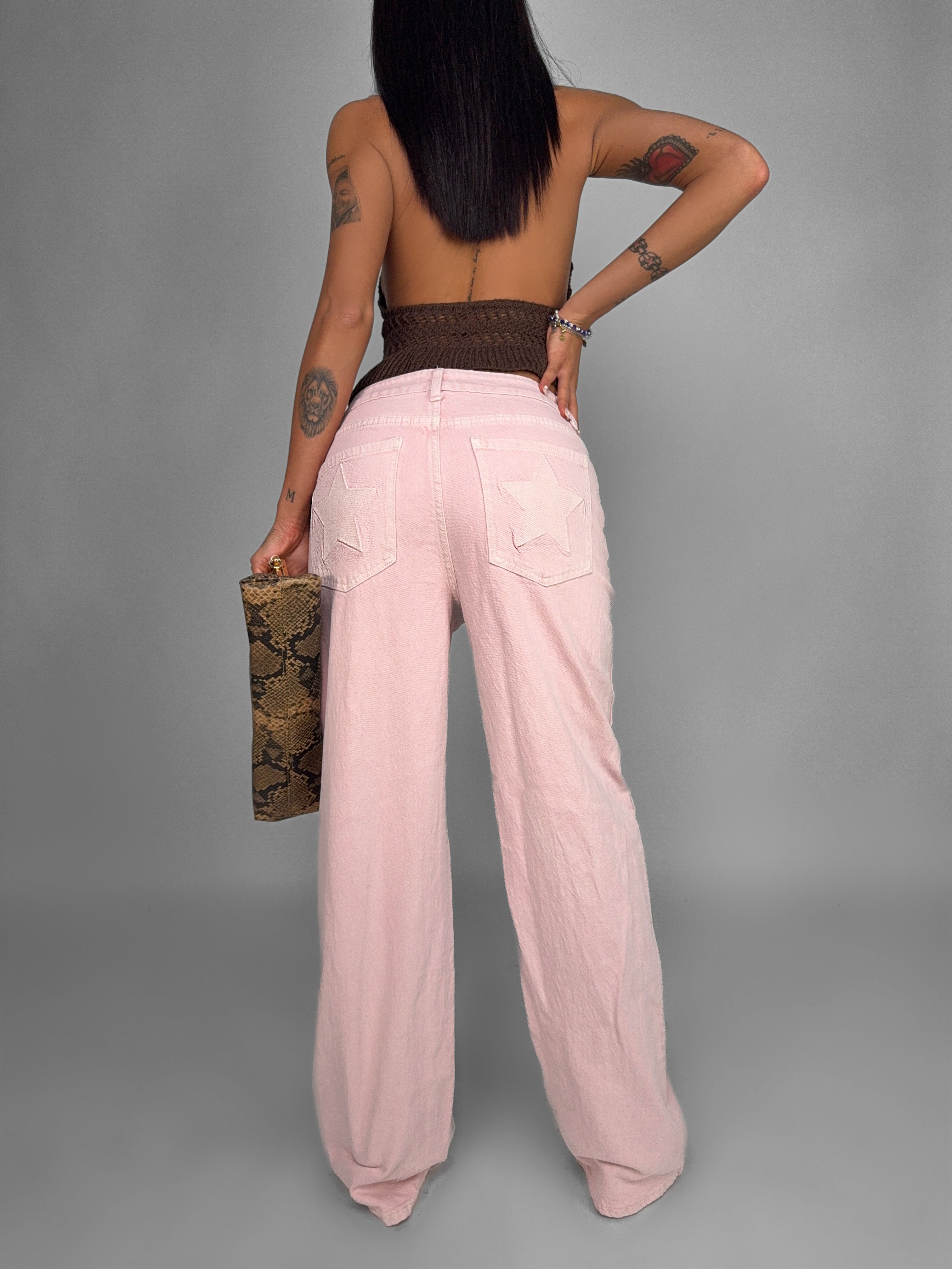 Jeans Pink Star