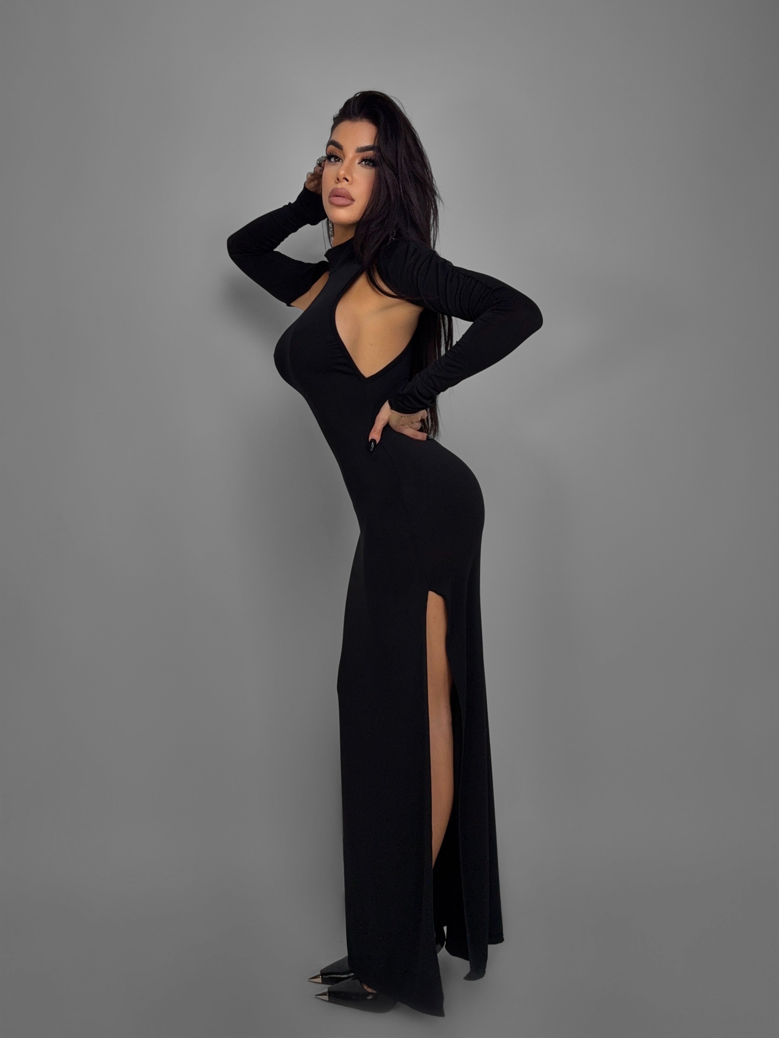 Abito Night Angel-Black