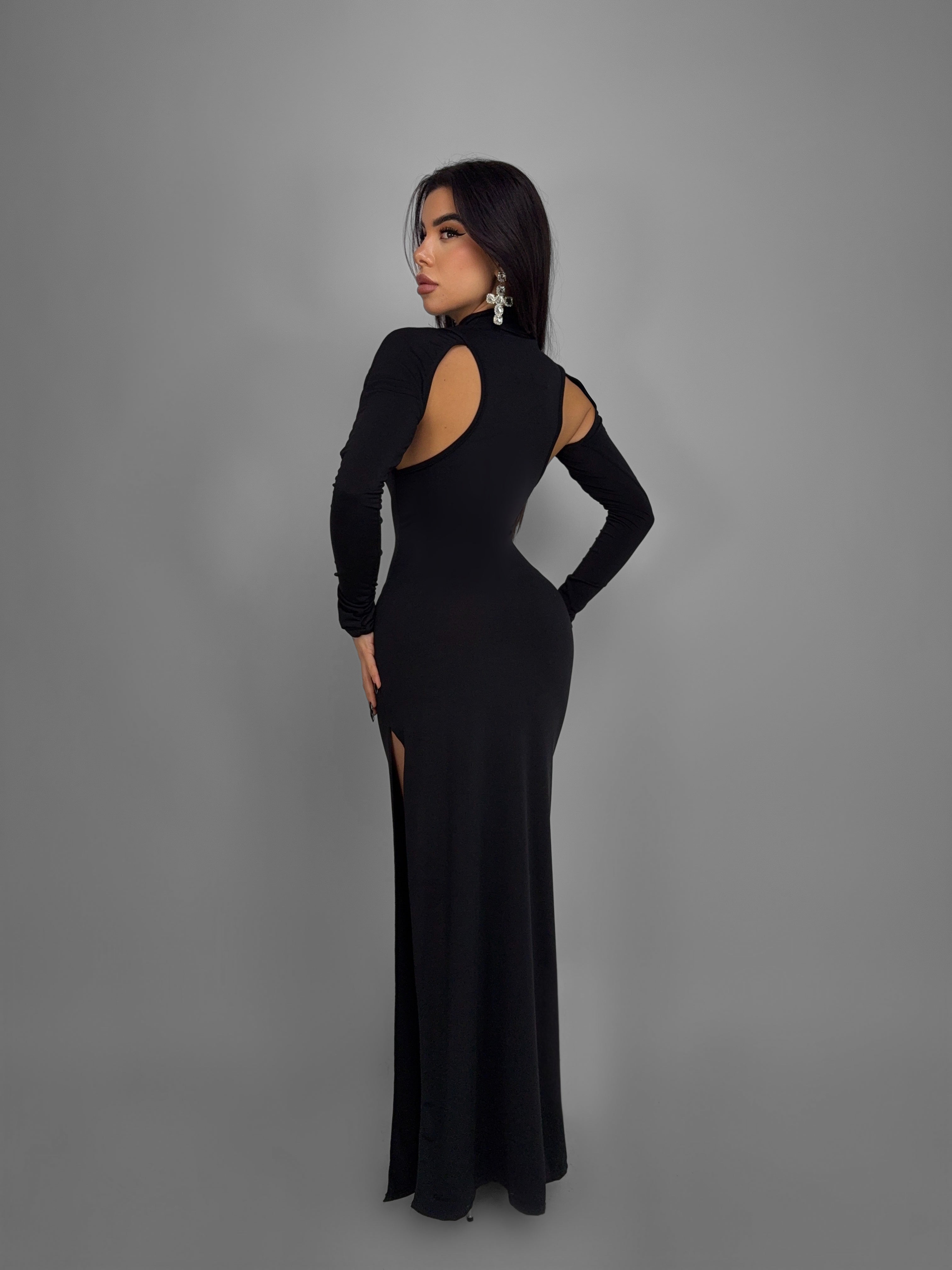 Abito Night Angel-Black