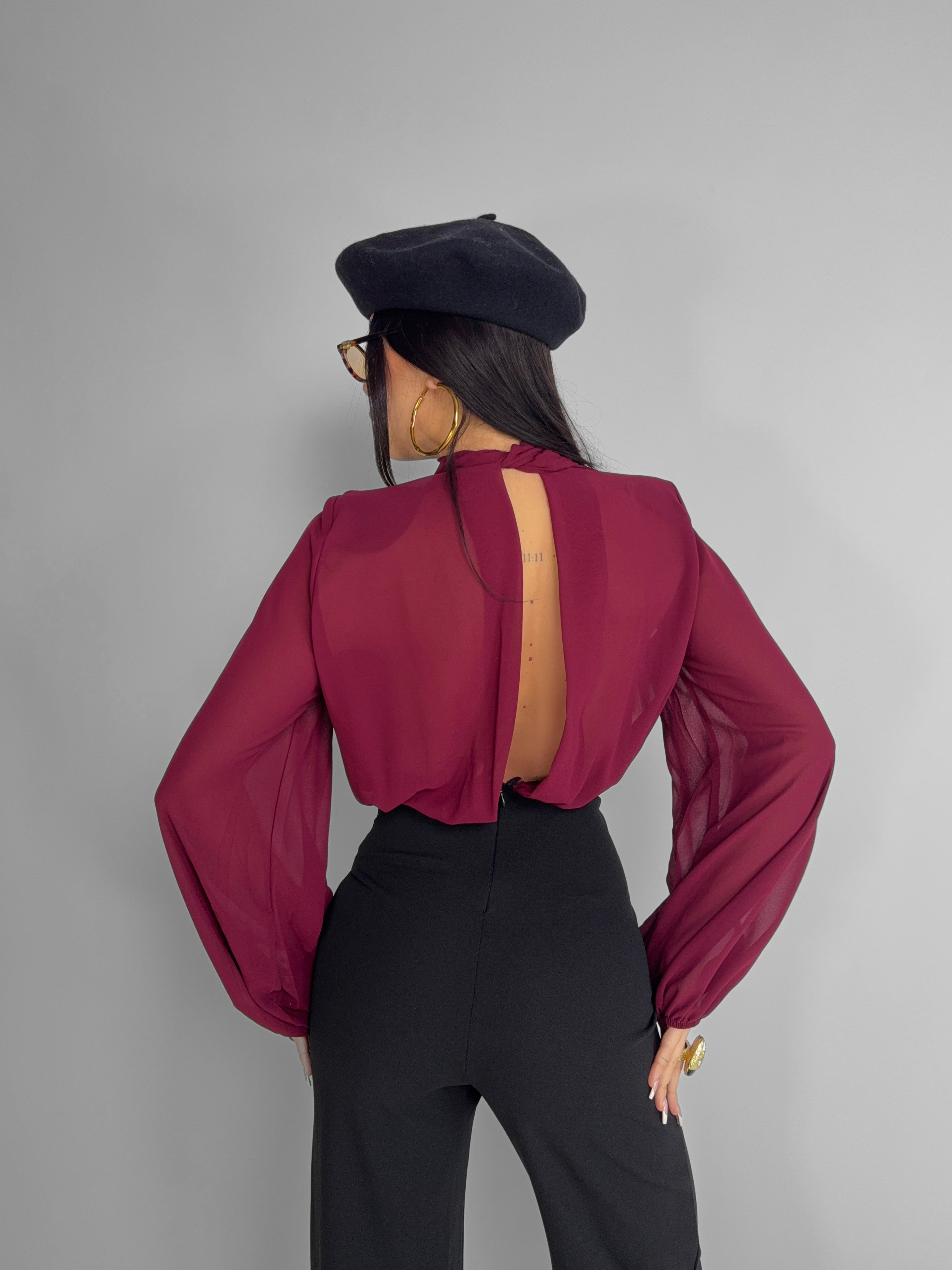 Tuta Moon Duo-Cherry-red