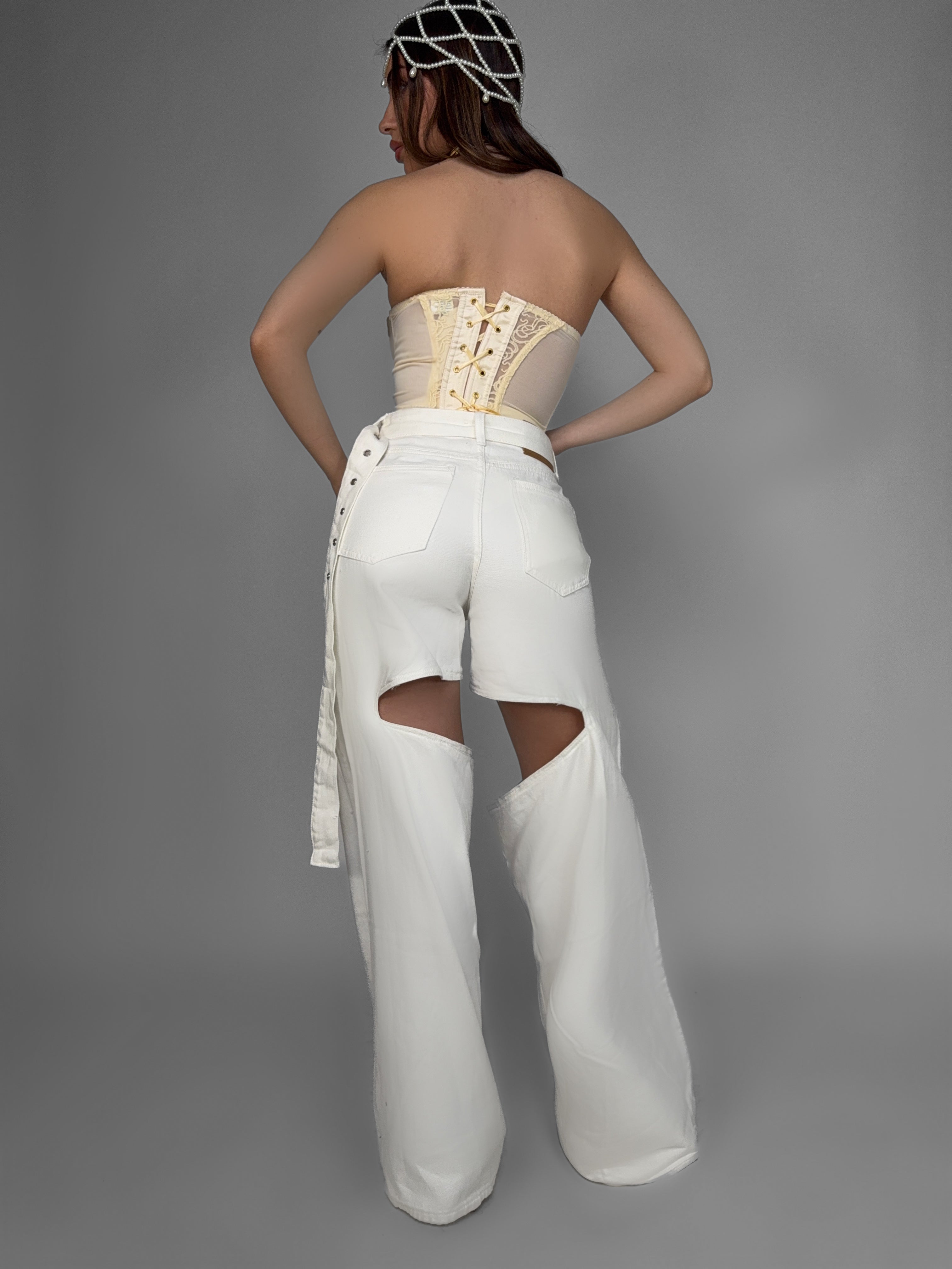 Corset Étoile-Beige