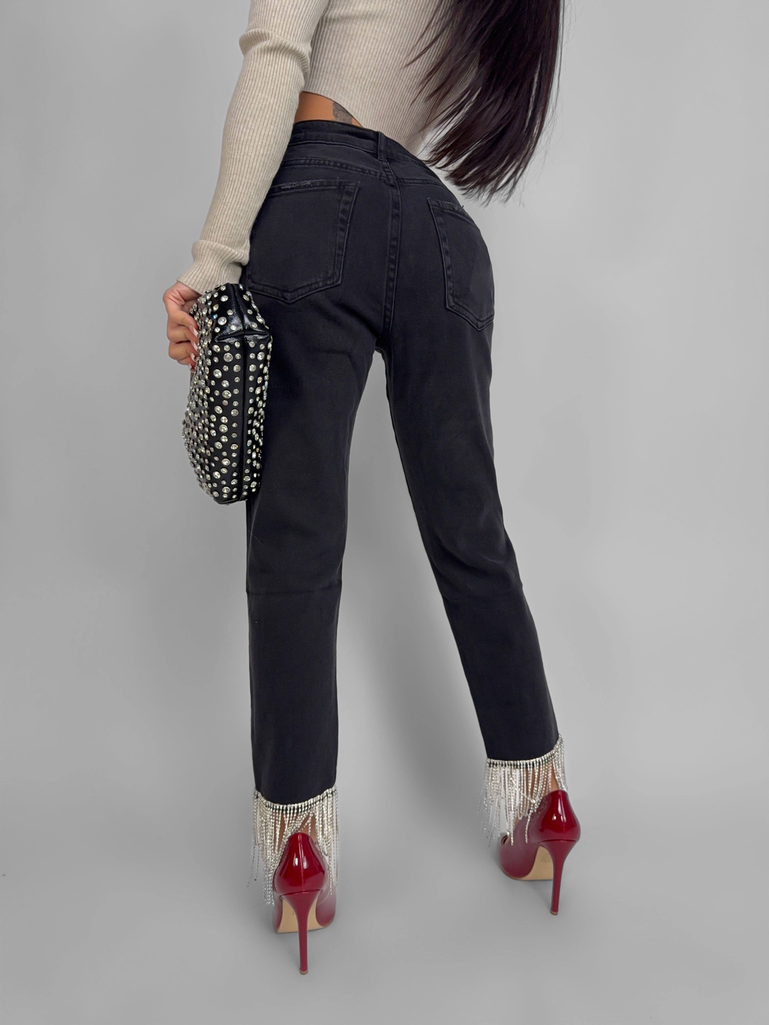 Jeans Brillant Strass