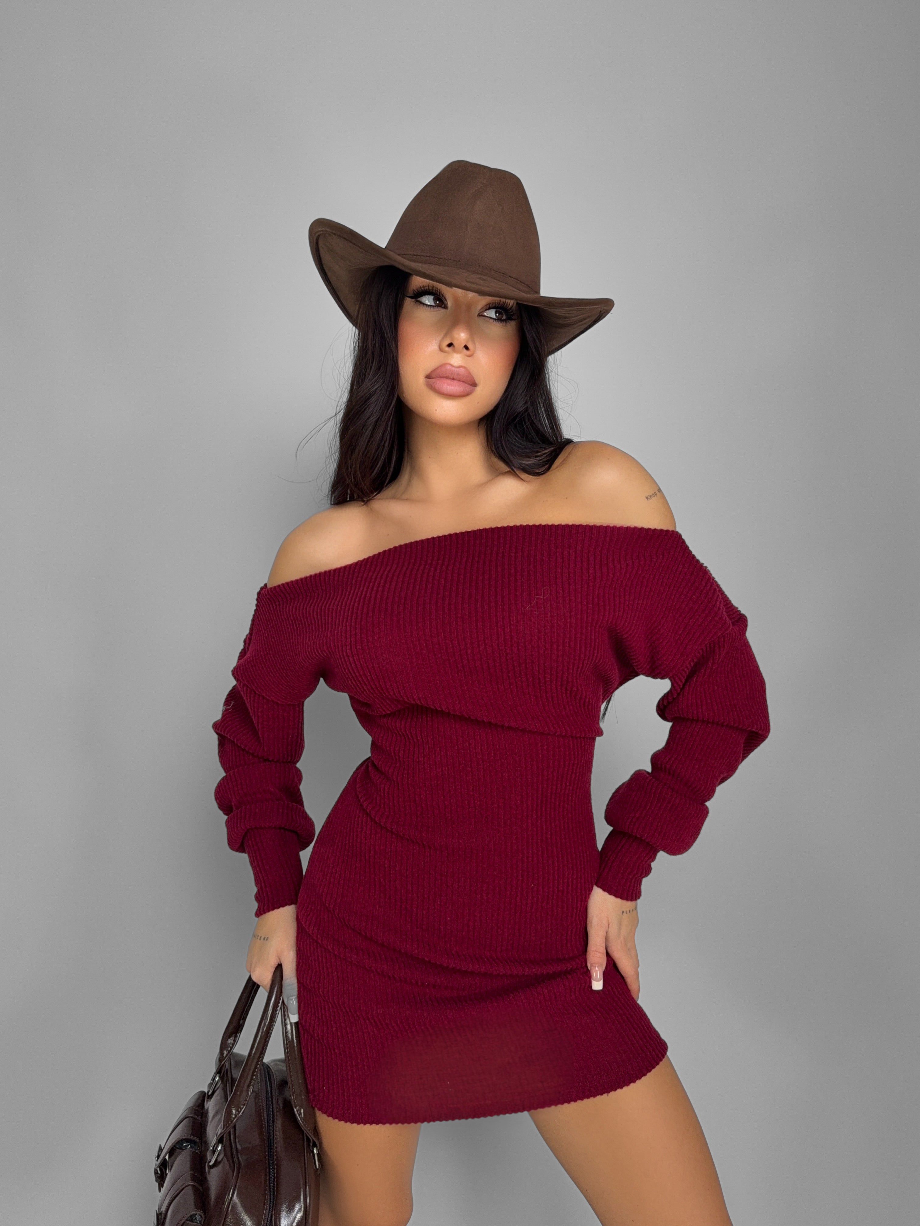 Abito Warm Fit-Cherry-red