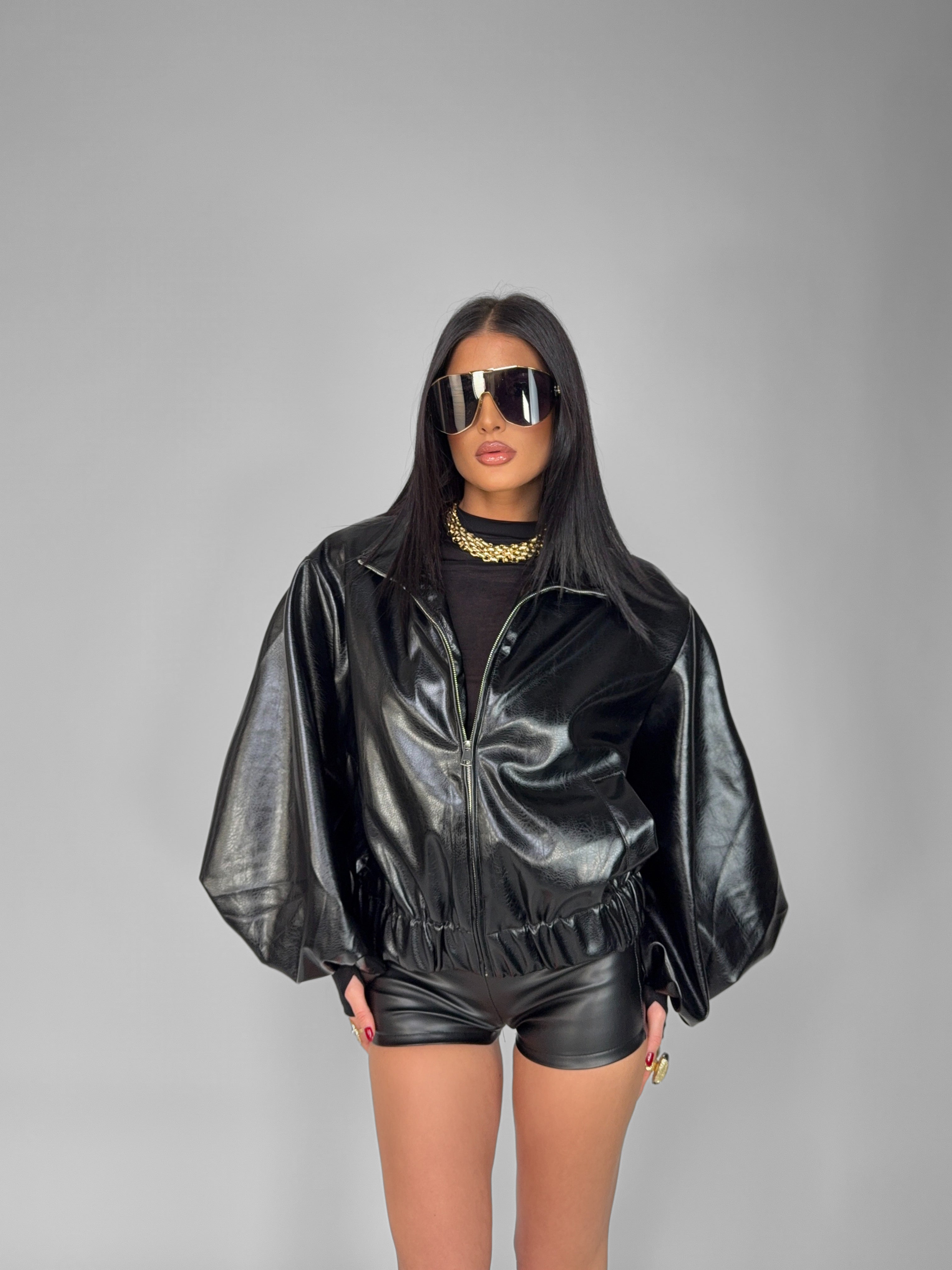 Bomber Glossy-Black