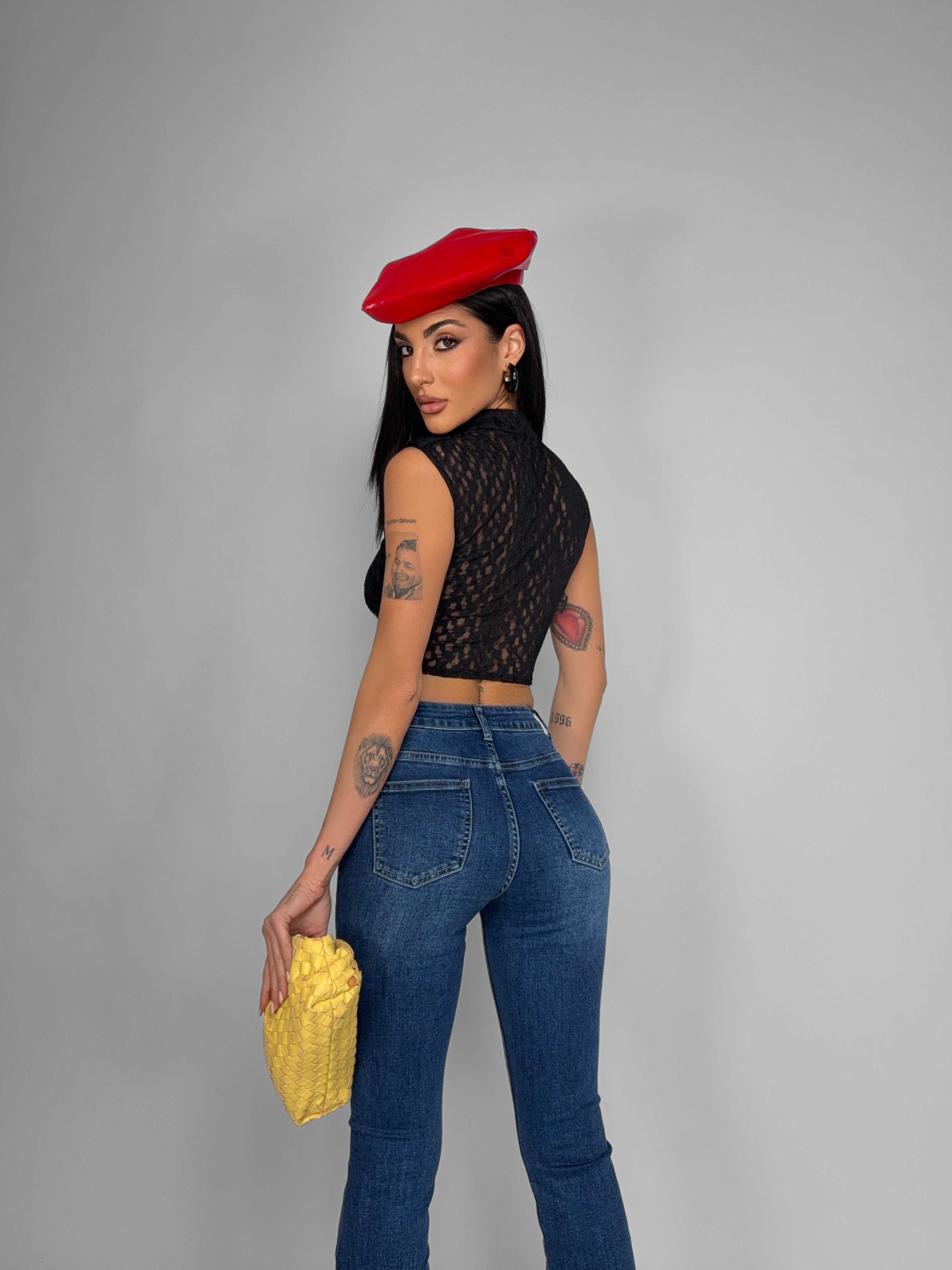 Top Lace Closure-Black