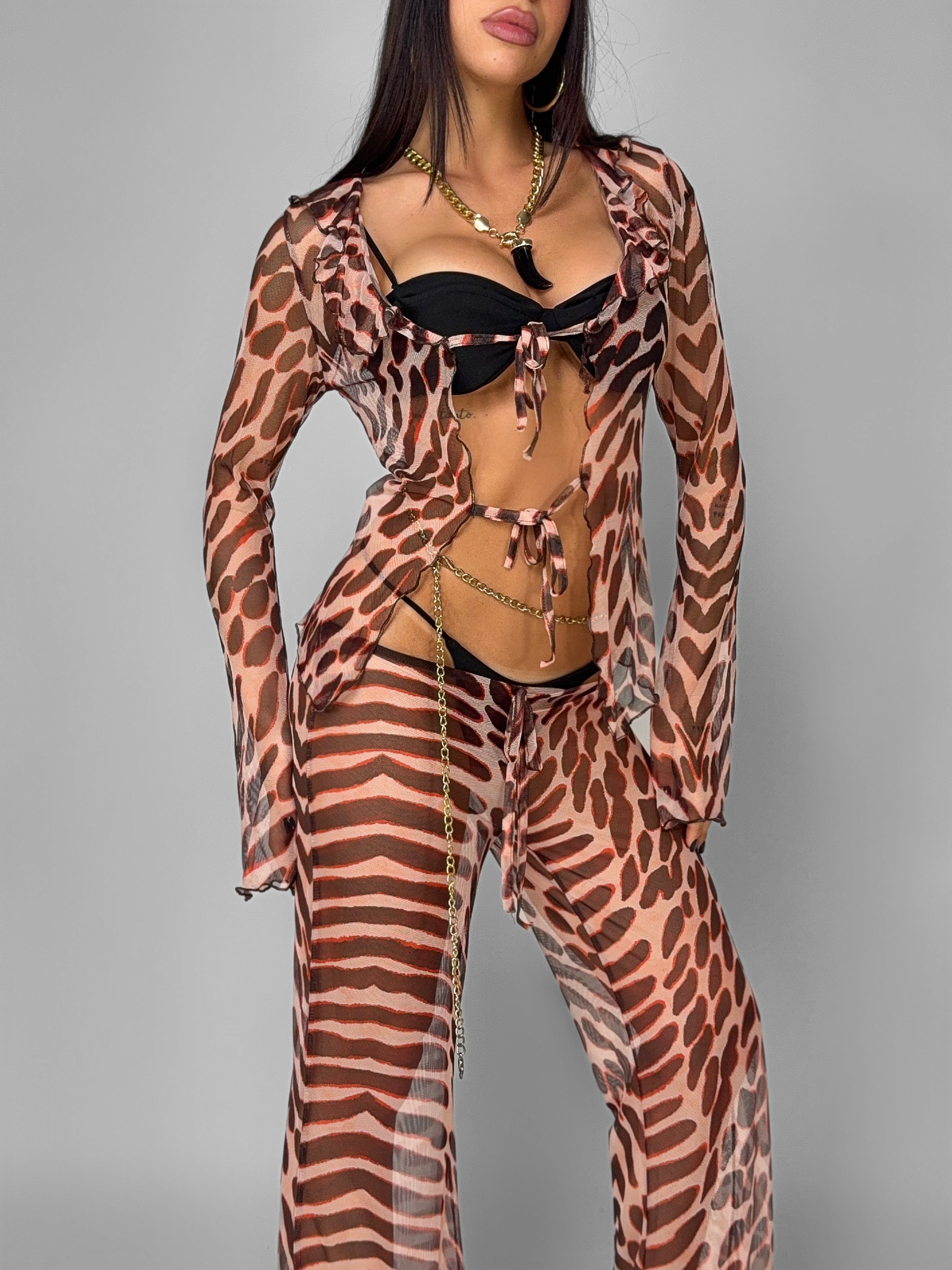 Set Savannah-Giraffe