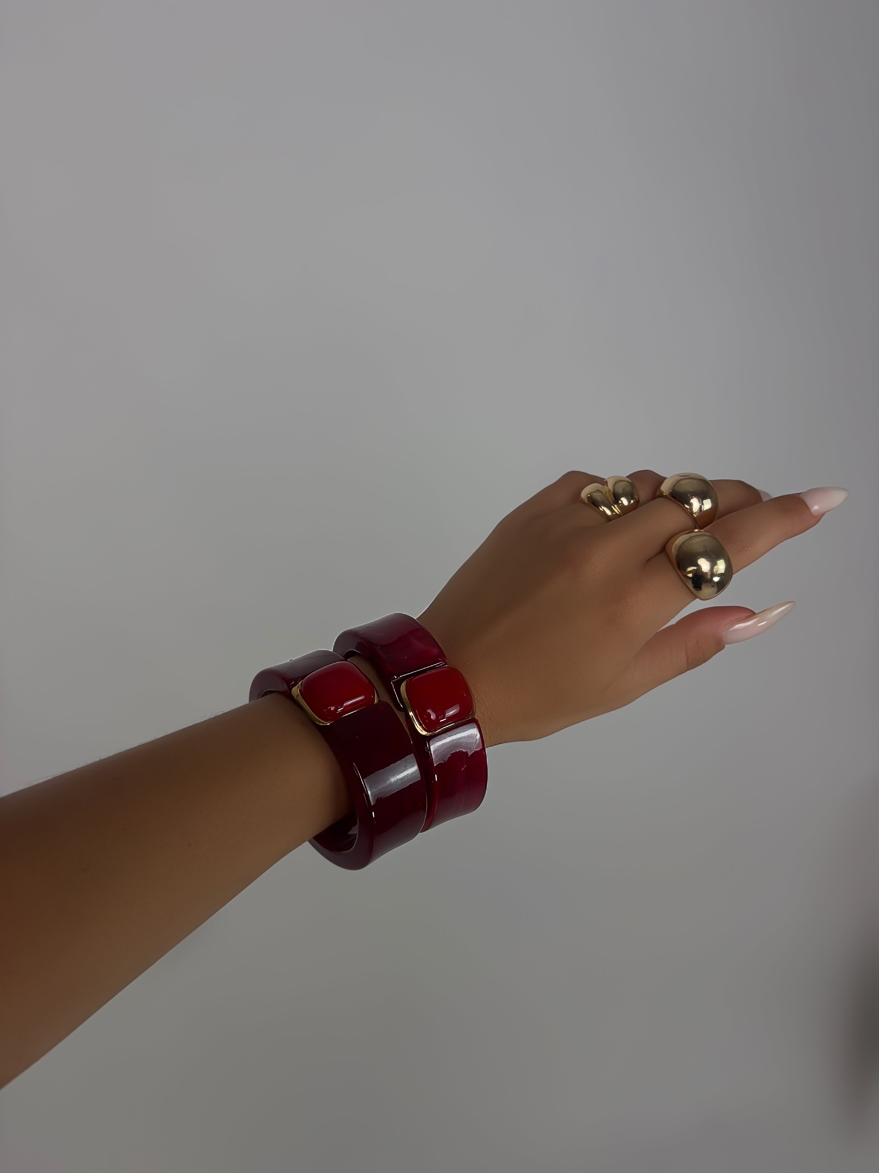 Bracciale Stone - Red