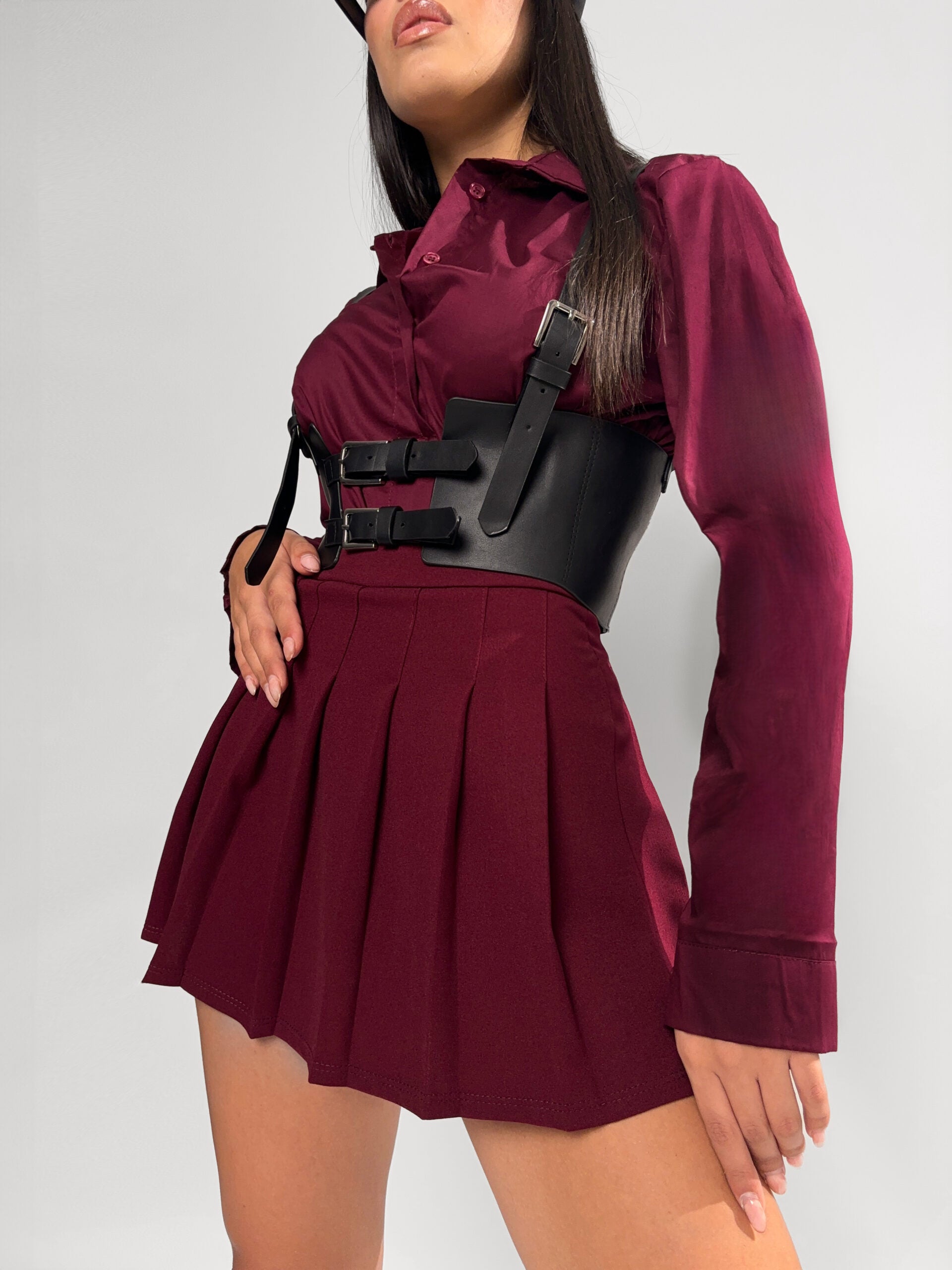 Panta-gonna College - Cherry Red