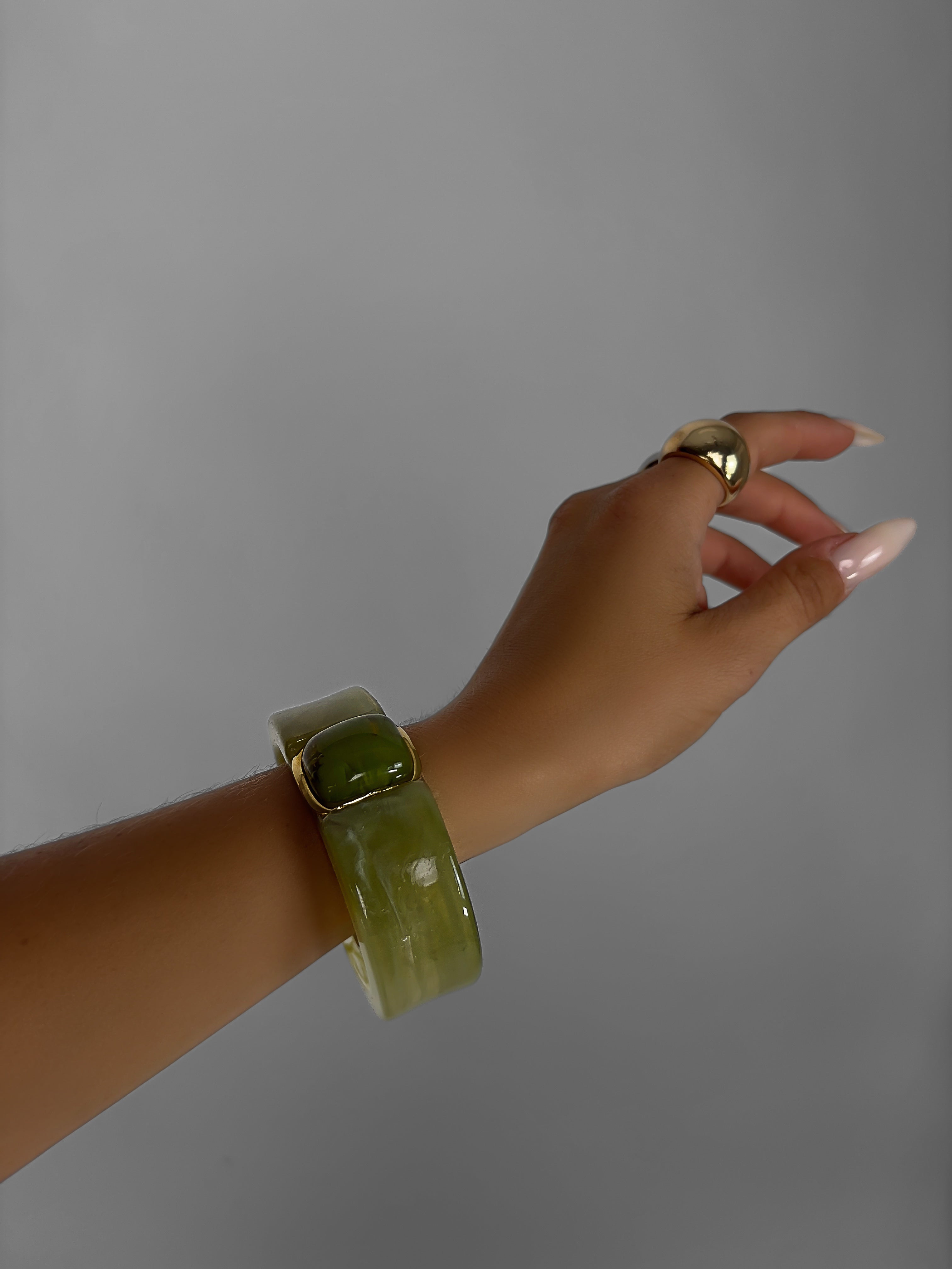 Bracciale Stone - Light Green