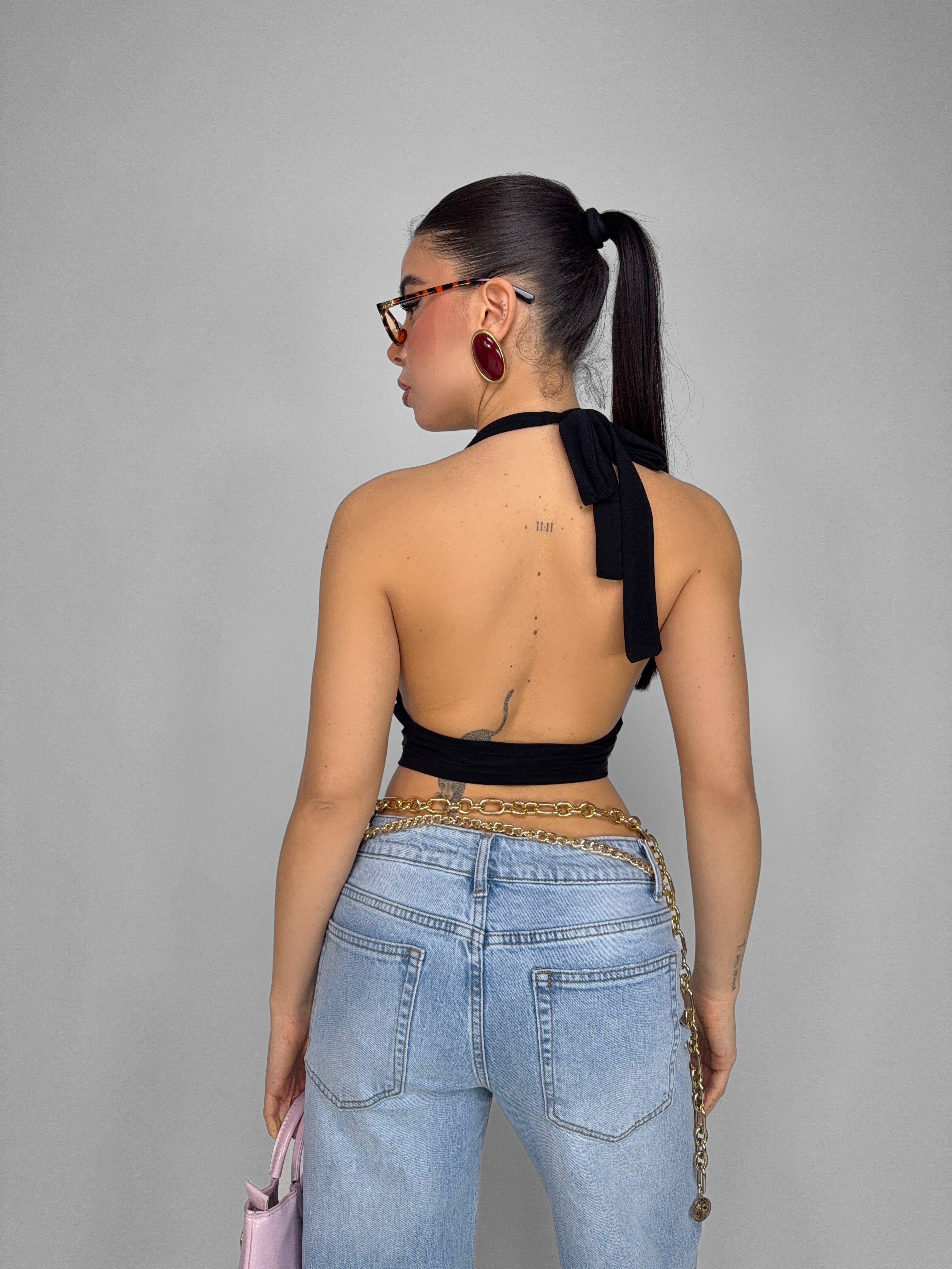 Top Gold Line-Black