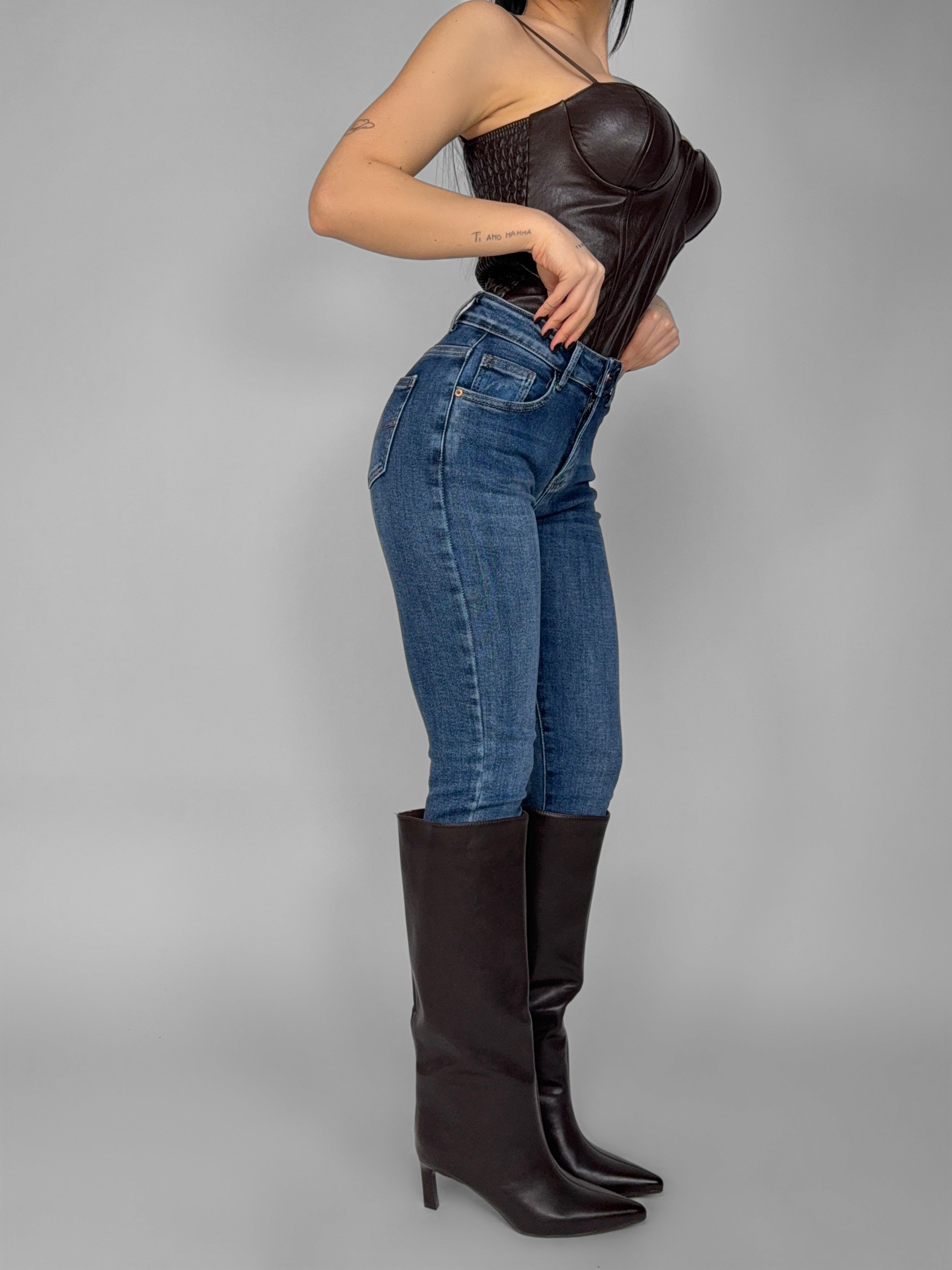 Jeans Miracle Push Up -5KG - Denim