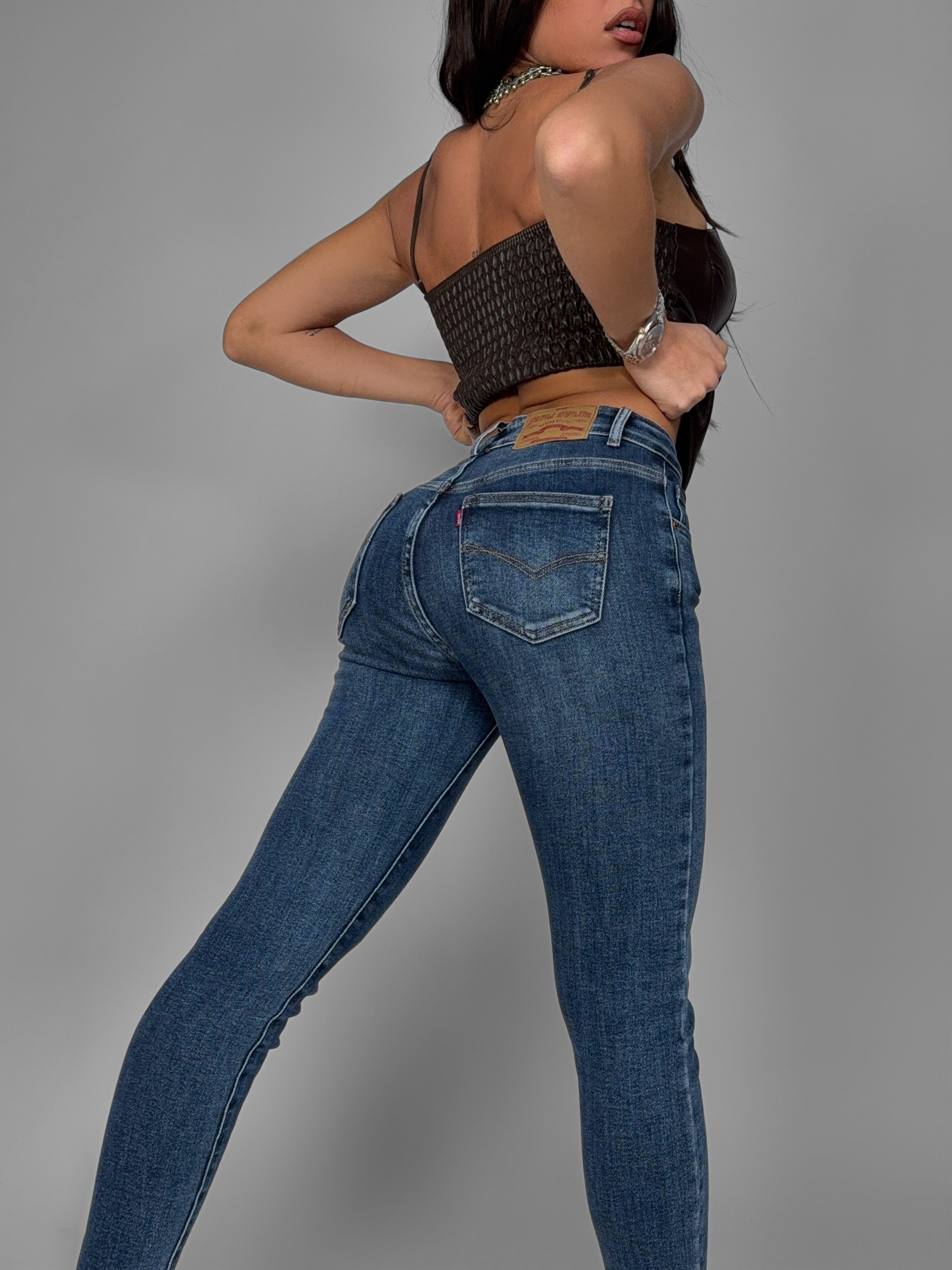 Jeans Miracle Push Up -5KG - Denim