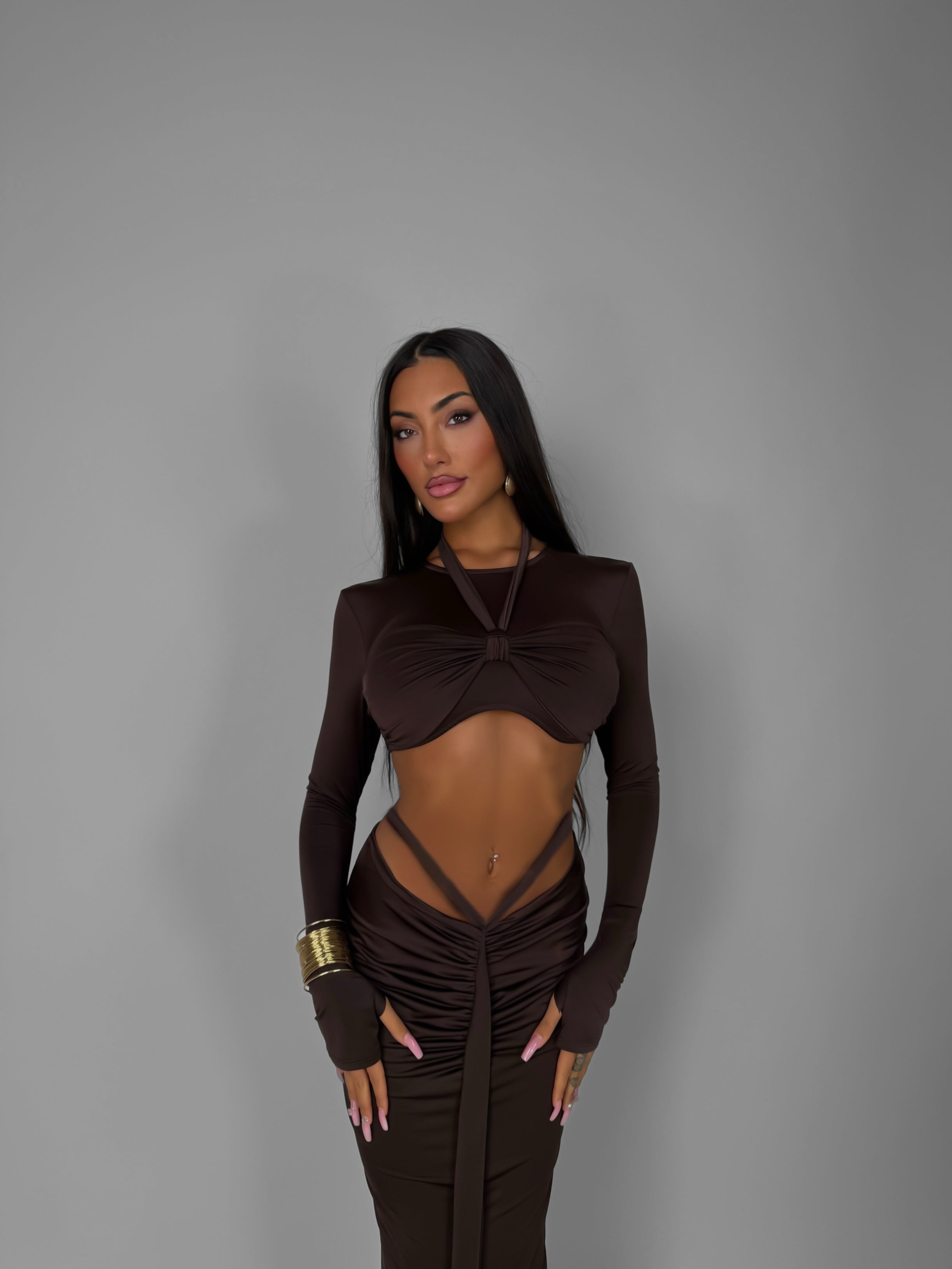 Completo Crossed Line - Brown