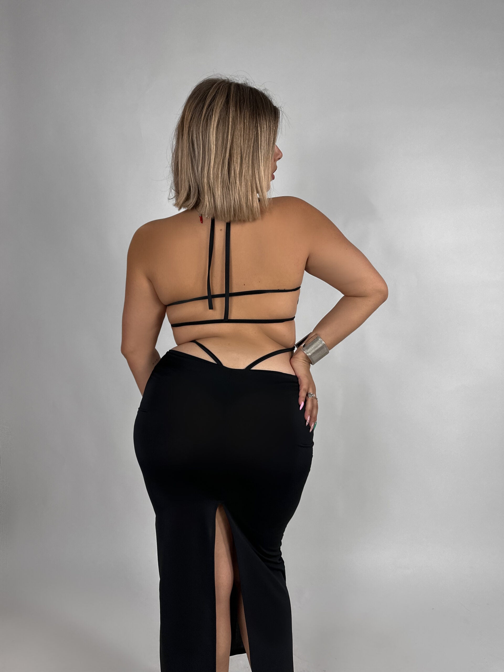 CURVY FIT - Abito Disco Paradise