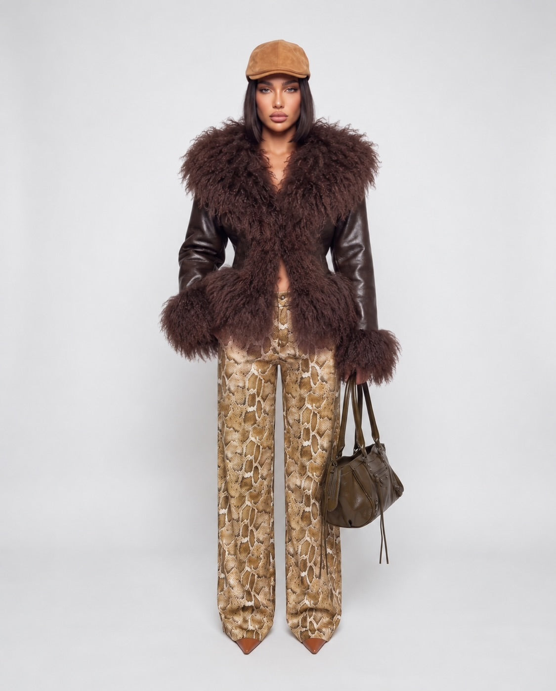 Total Look Fur Luxe Brown
