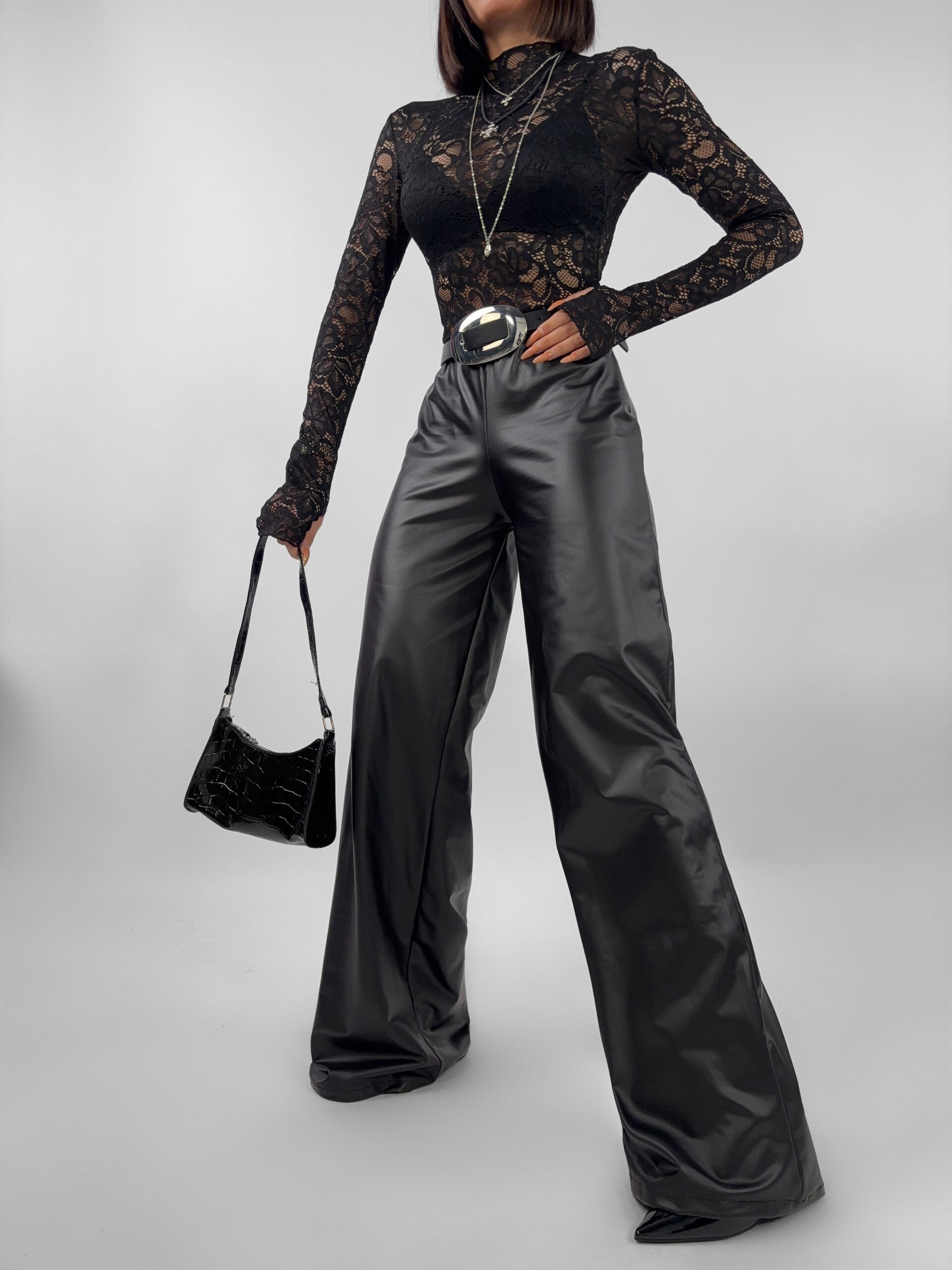 Pantalone Leather Palace