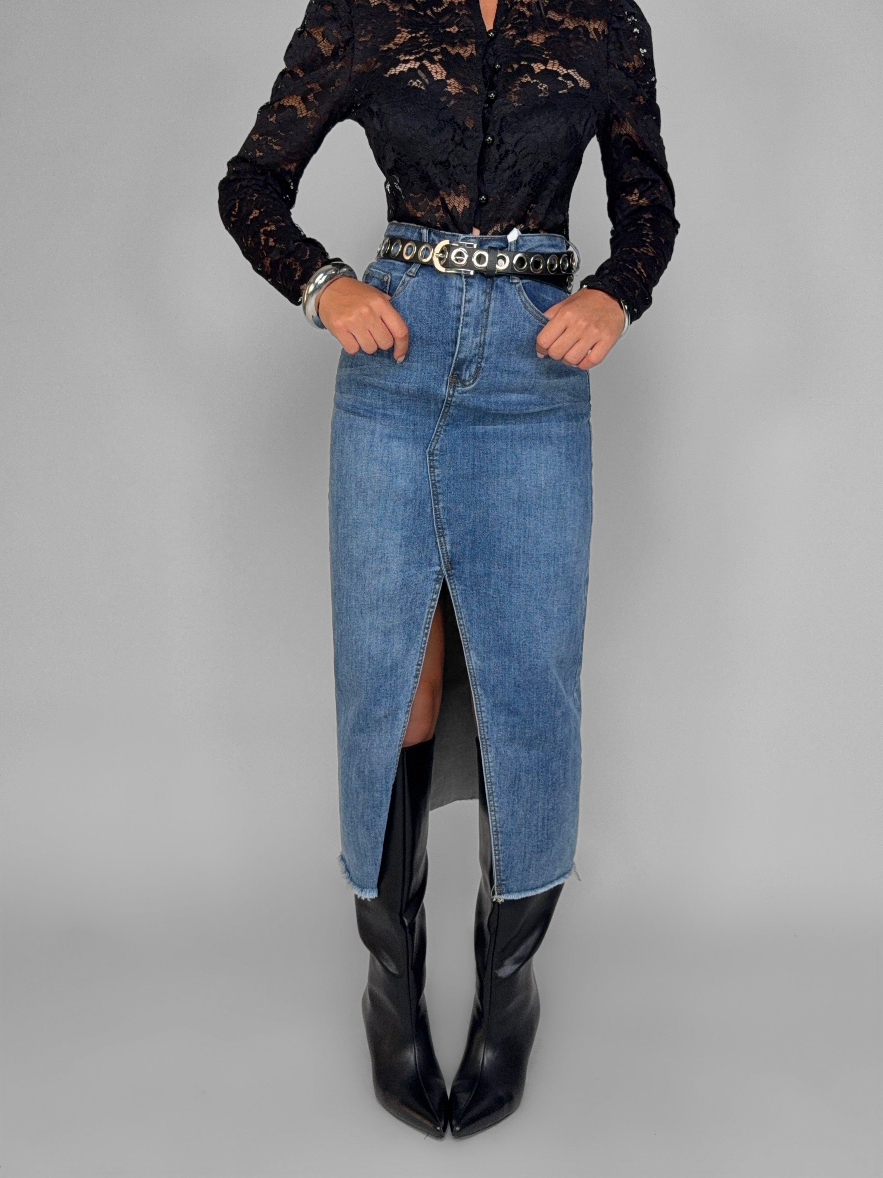 Gonna Midi Jeans