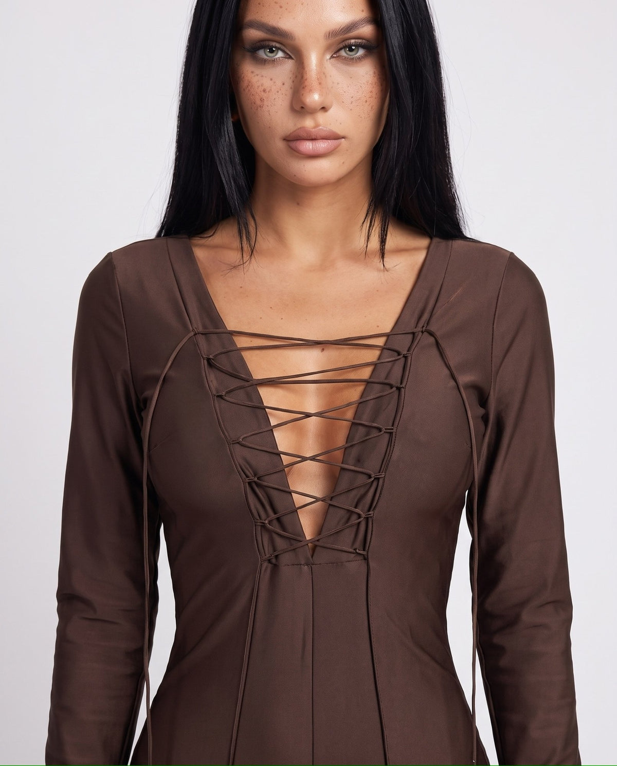 Jumpsuit Temptation-Brown