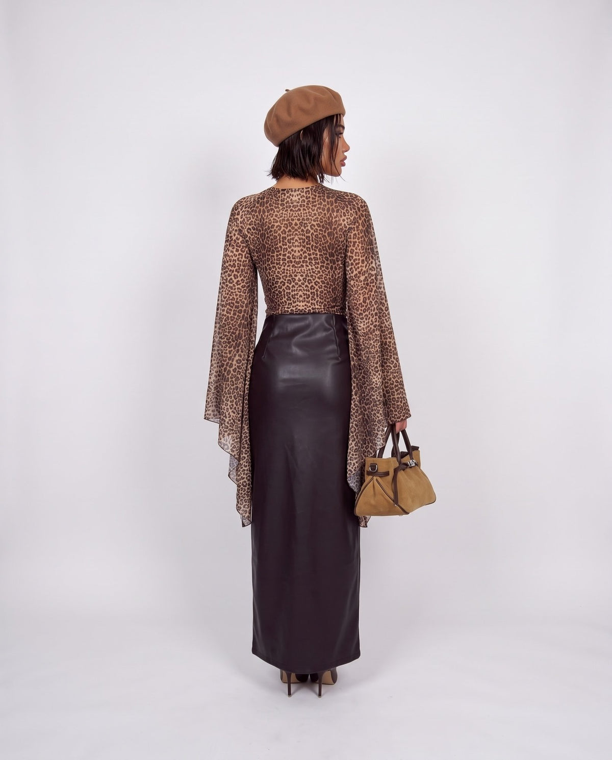 Total Look Leopard Flare