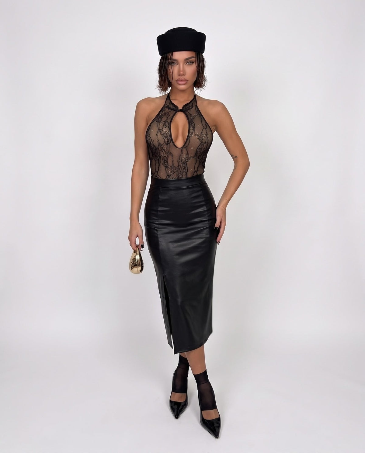Total Look Nude Lace