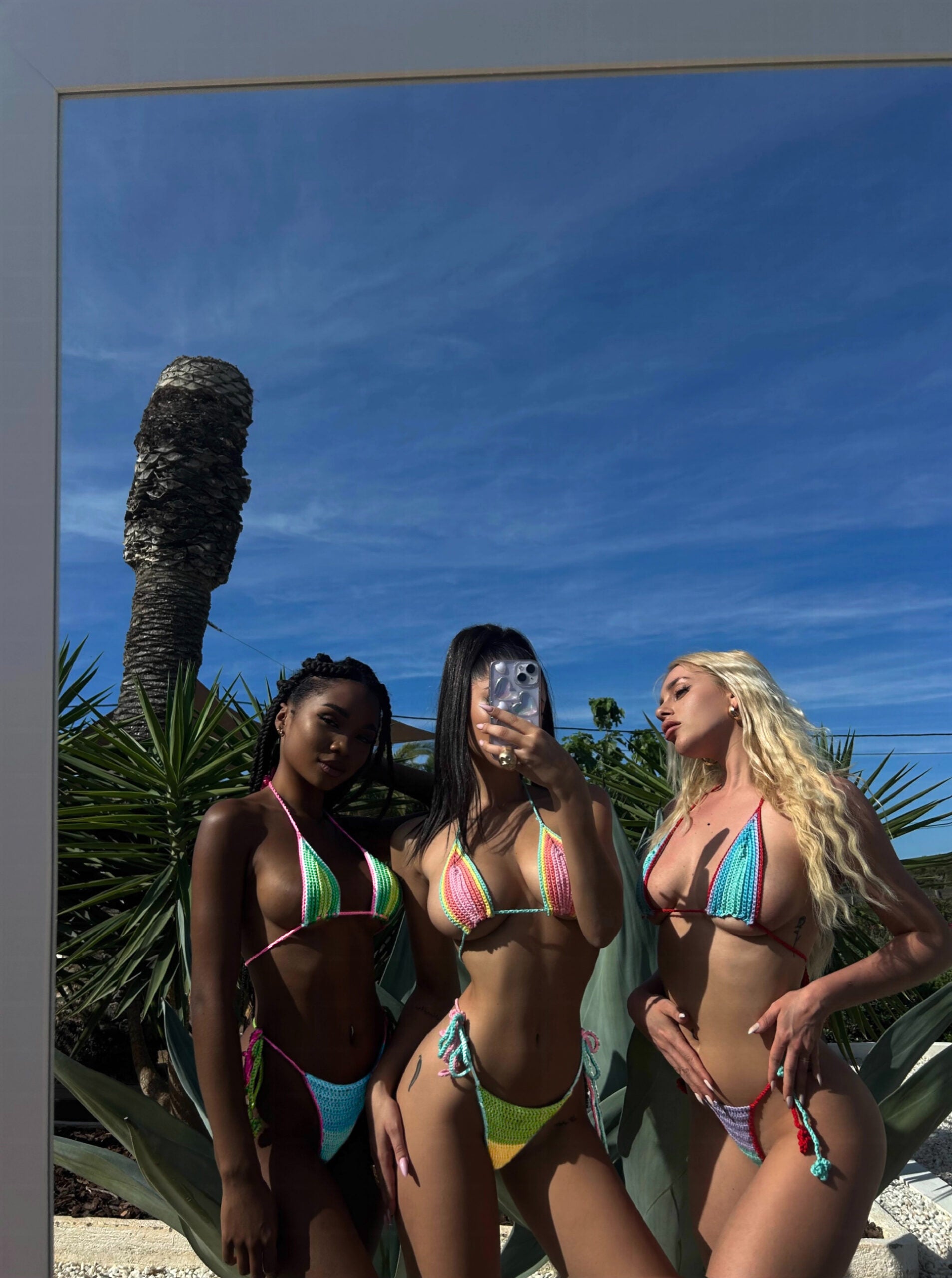 Bikini Macramè Rainbow