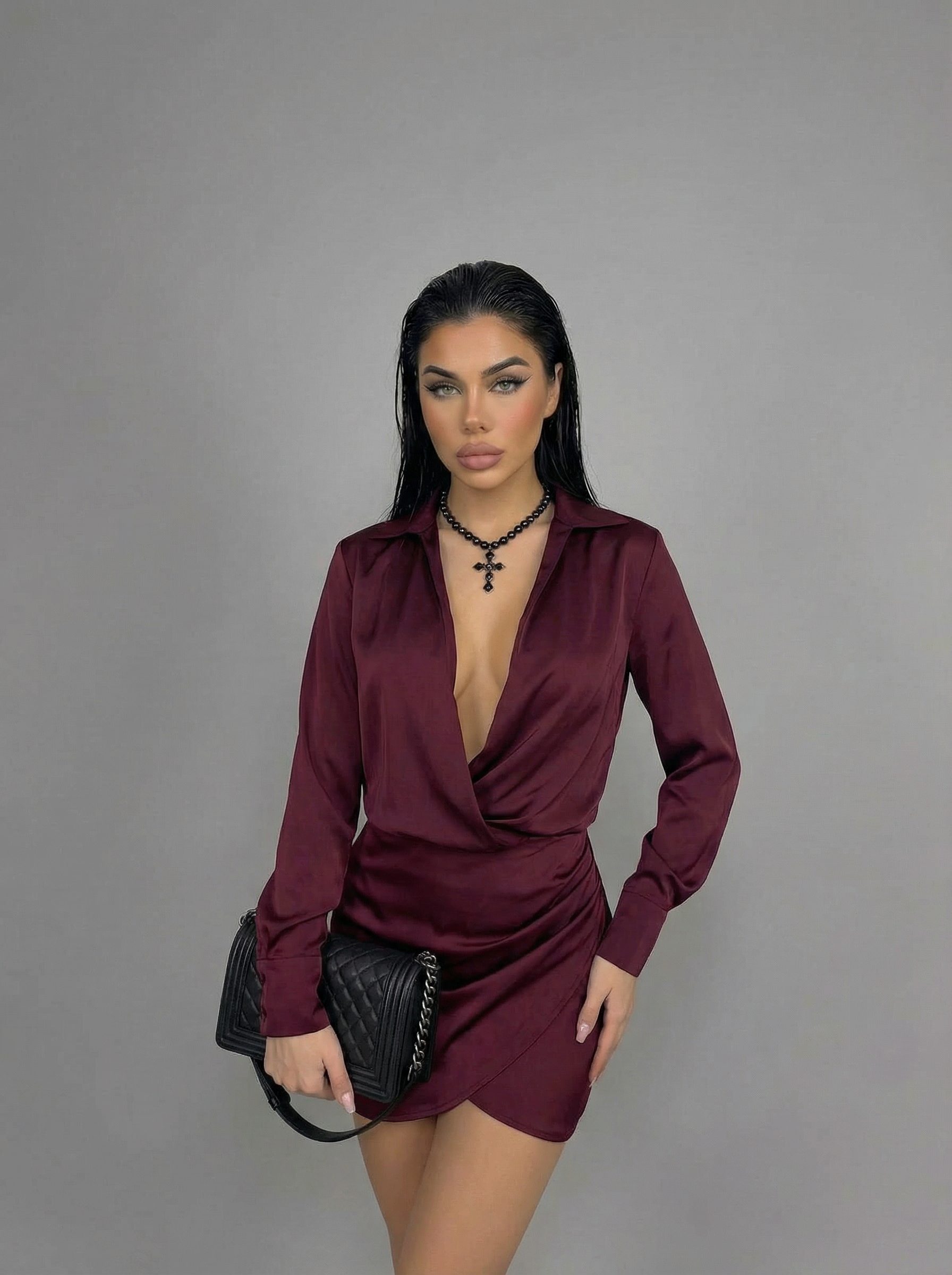 Abito Icon Girl - Cherry Red