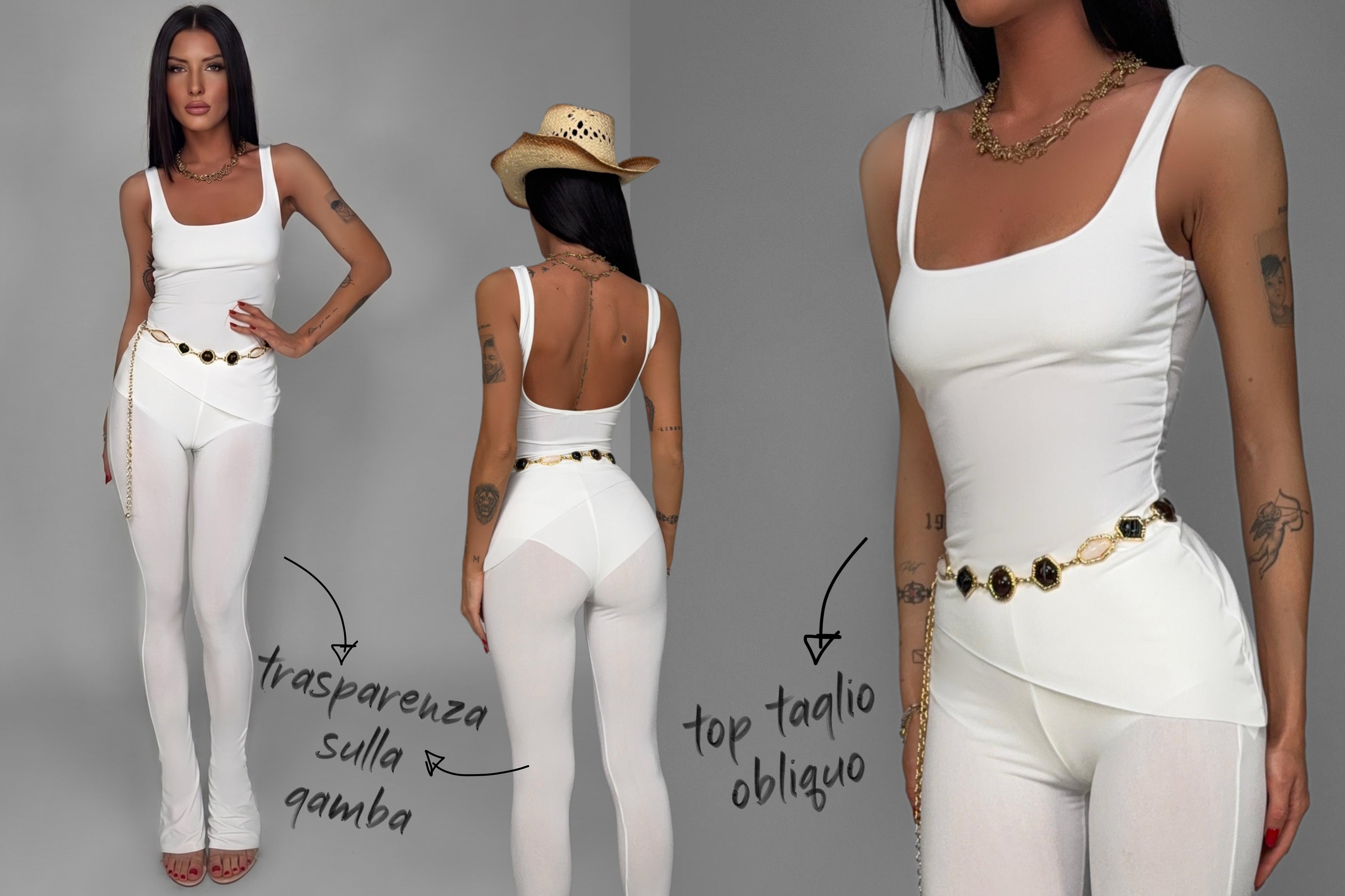 Completo Contour Fit-White