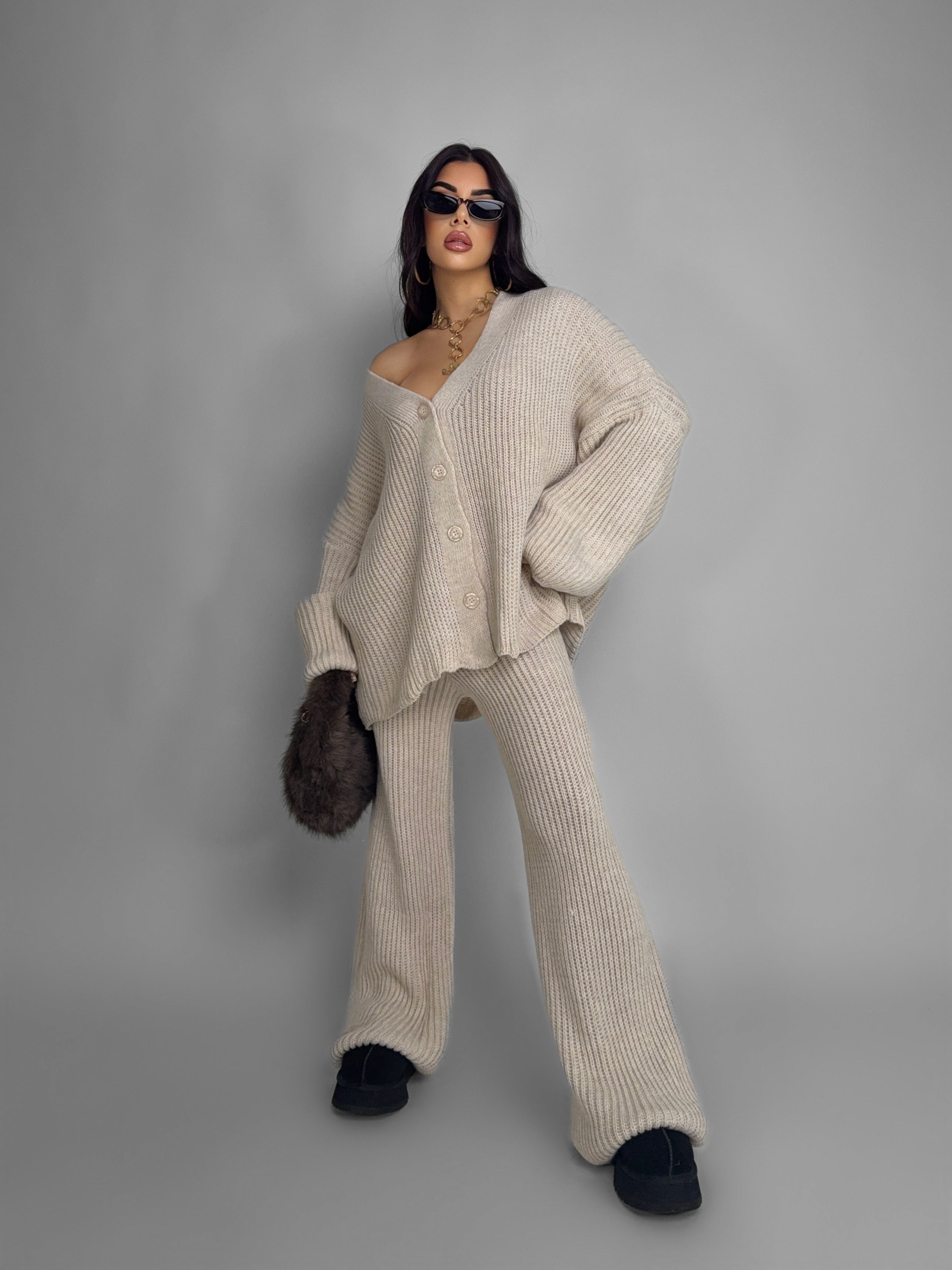 Completo Mega Wool-Beige