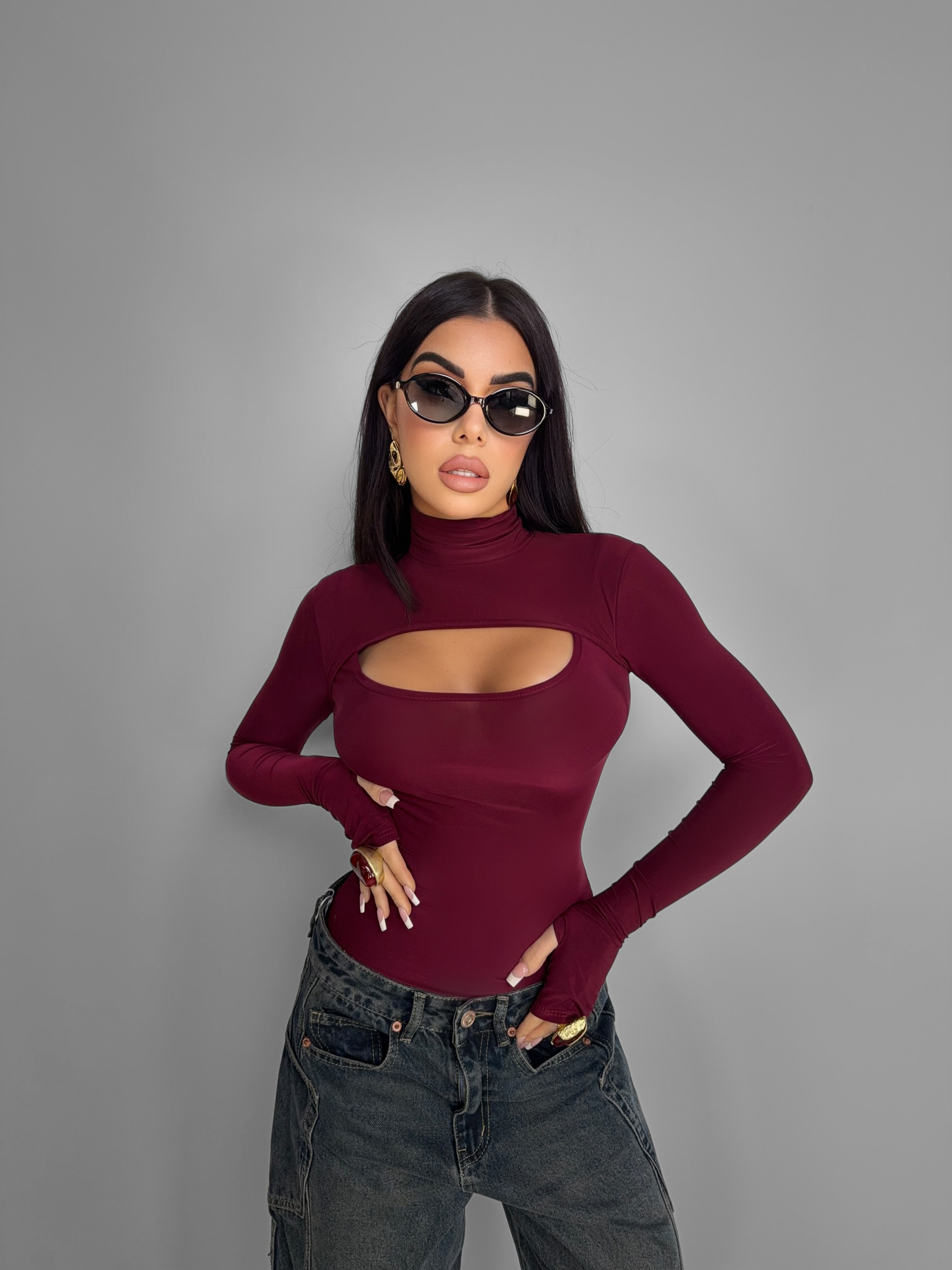 Maglia Perfect Edit-Cherry-red