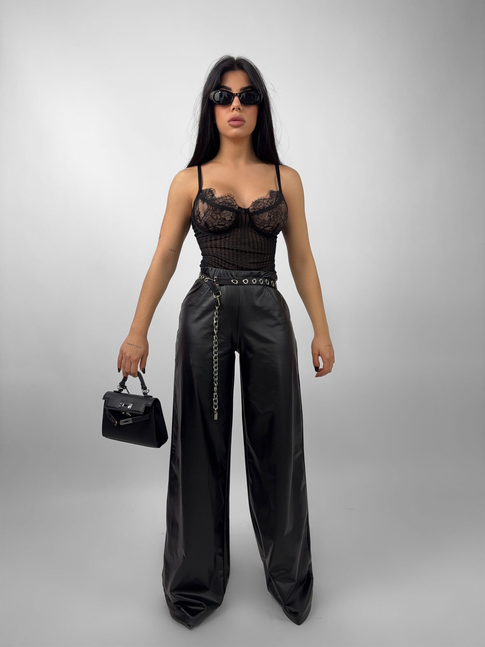 Pantalone Leather Palace