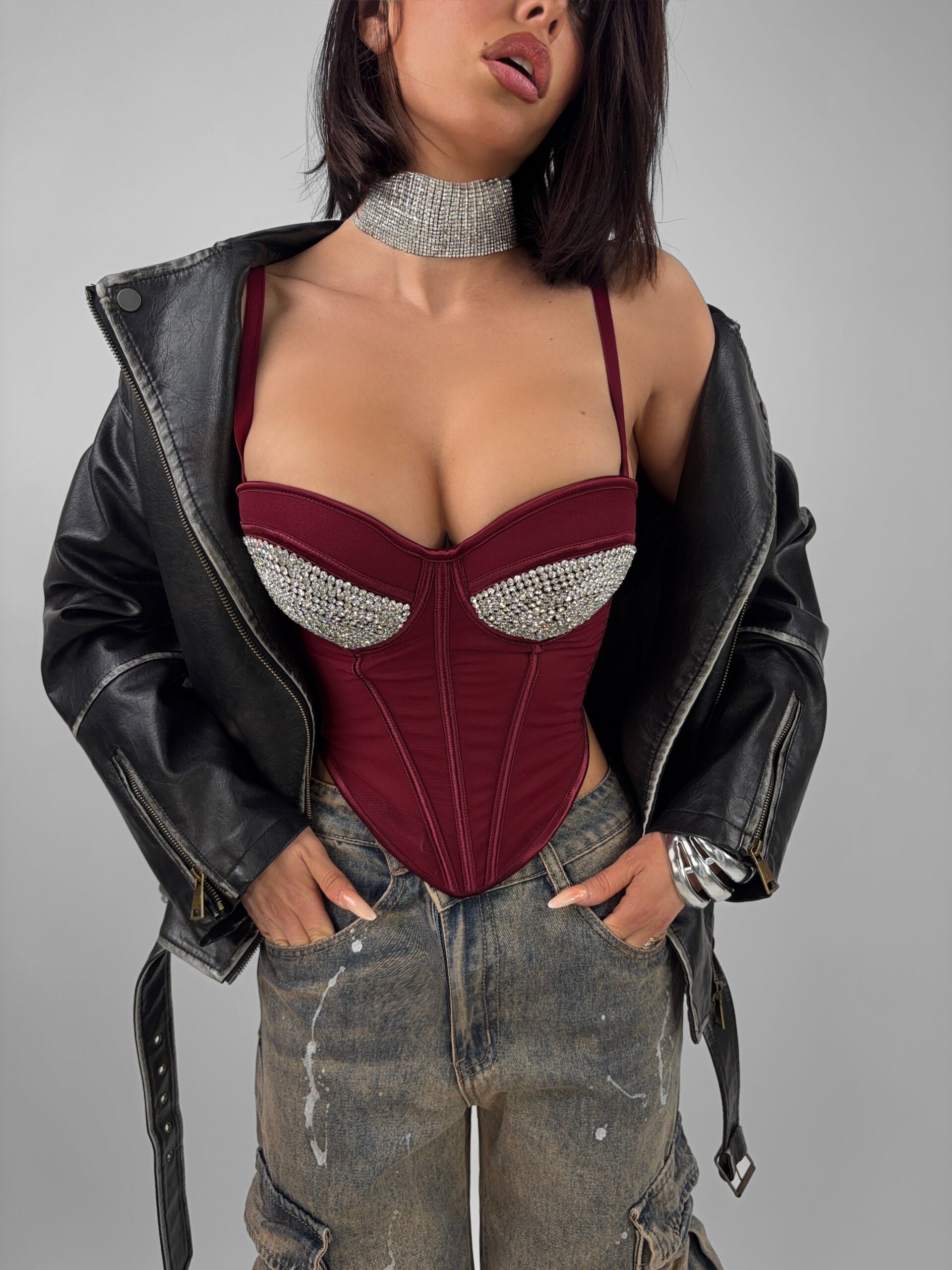 Top Brillant Corset
