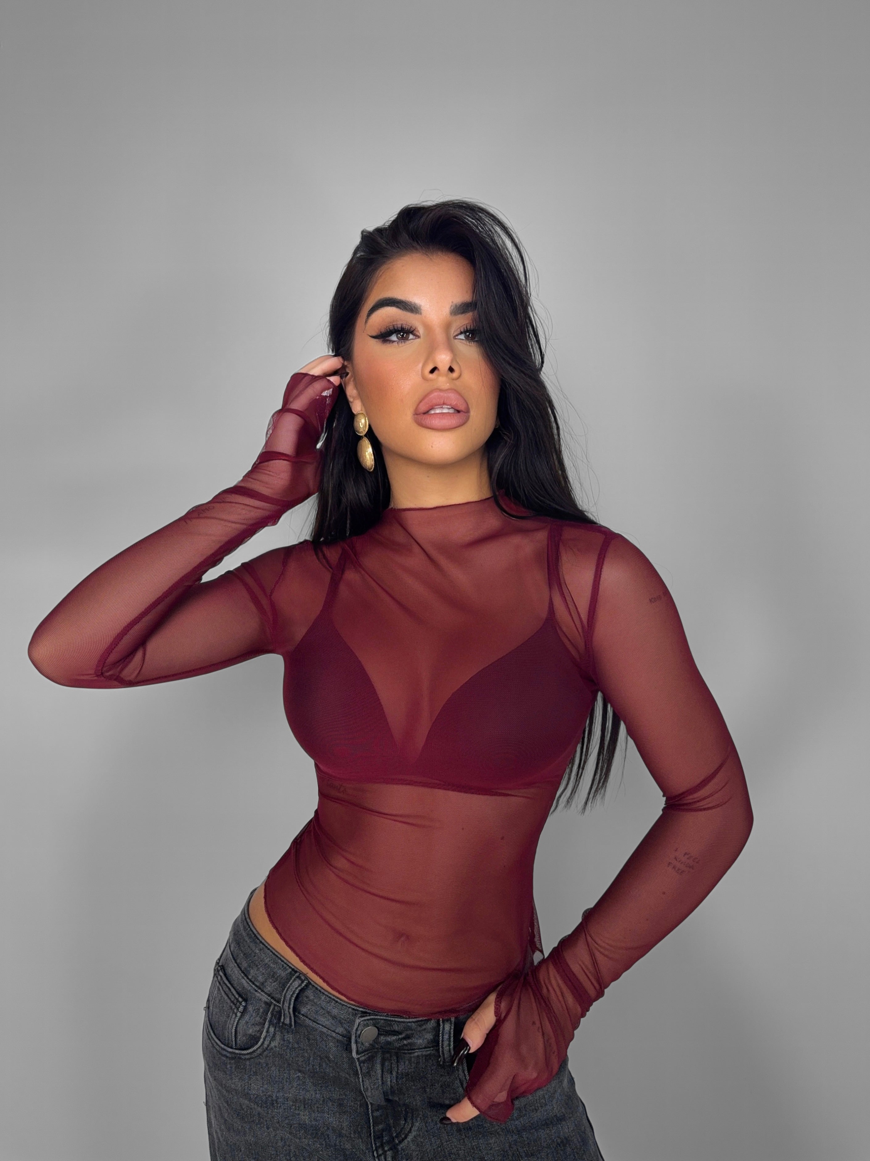 Maglia Bleary  - Cherry Red